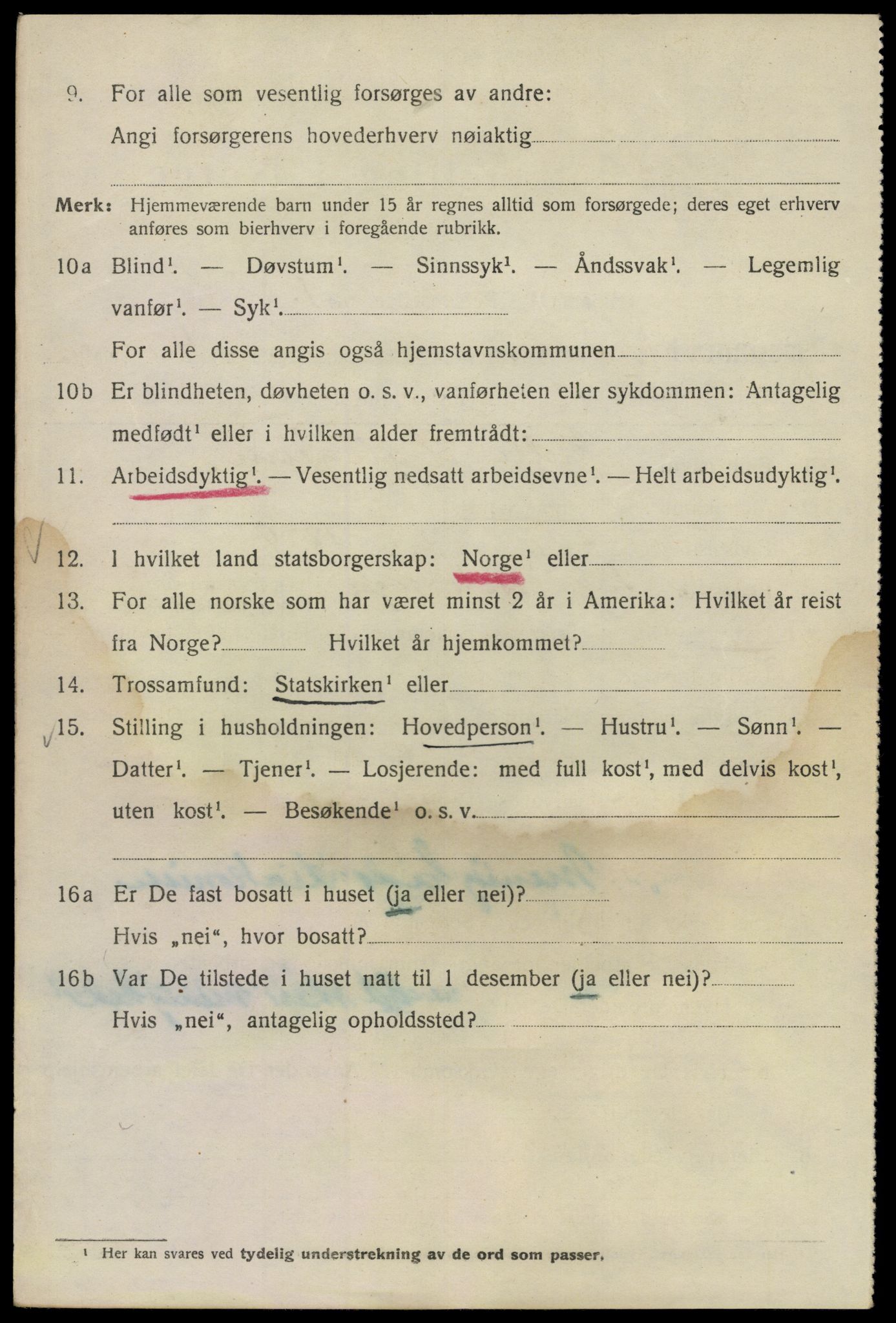 SAO, Folketelling 1920 for 0301 Kristiania kjøpstad, 1920, s. 140974