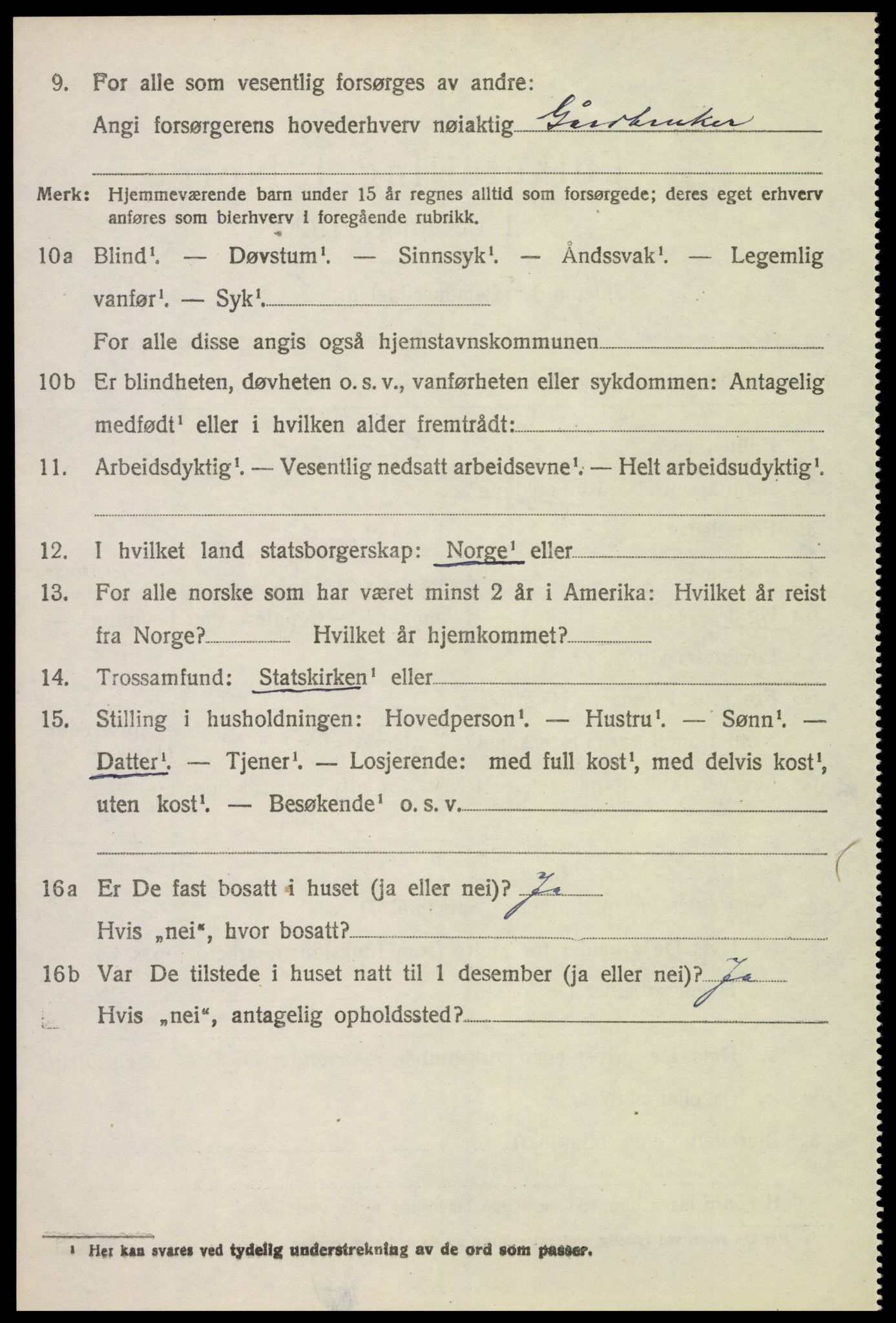 SAH, Folketelling 1920 for 0419 Sør-Odal herred, 1920, s. 4326