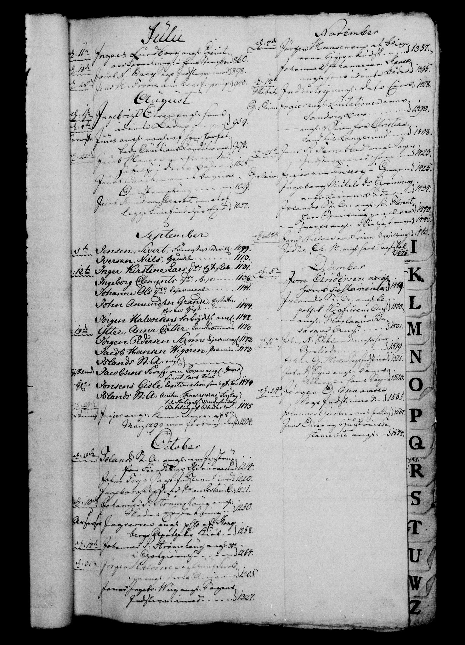 Danske Kanselli 1800-1814, AV/RA-EA-3024/H/Hg/Hga/Hgaa/L0004: Brevbok, 1801