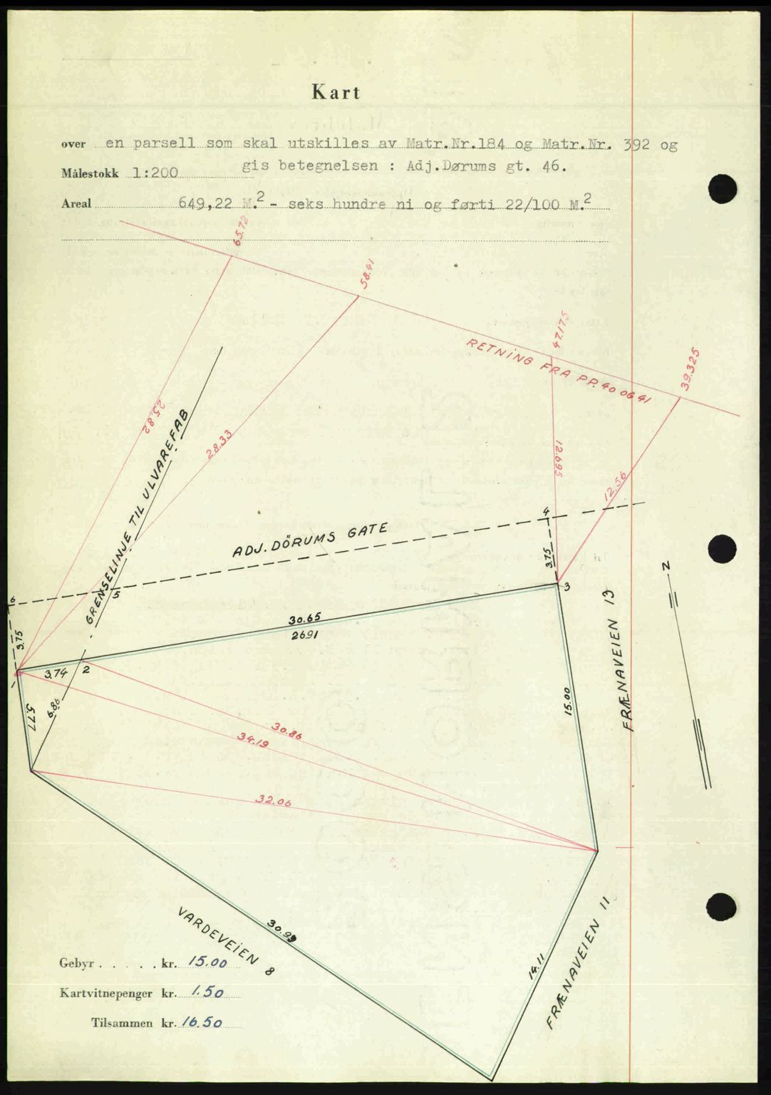 Romsdal sorenskriveri, AV/SAT-A-4149/1/2/2C: Pantebok nr. A23, 1947-1947, Dagboknr: 1441/1947