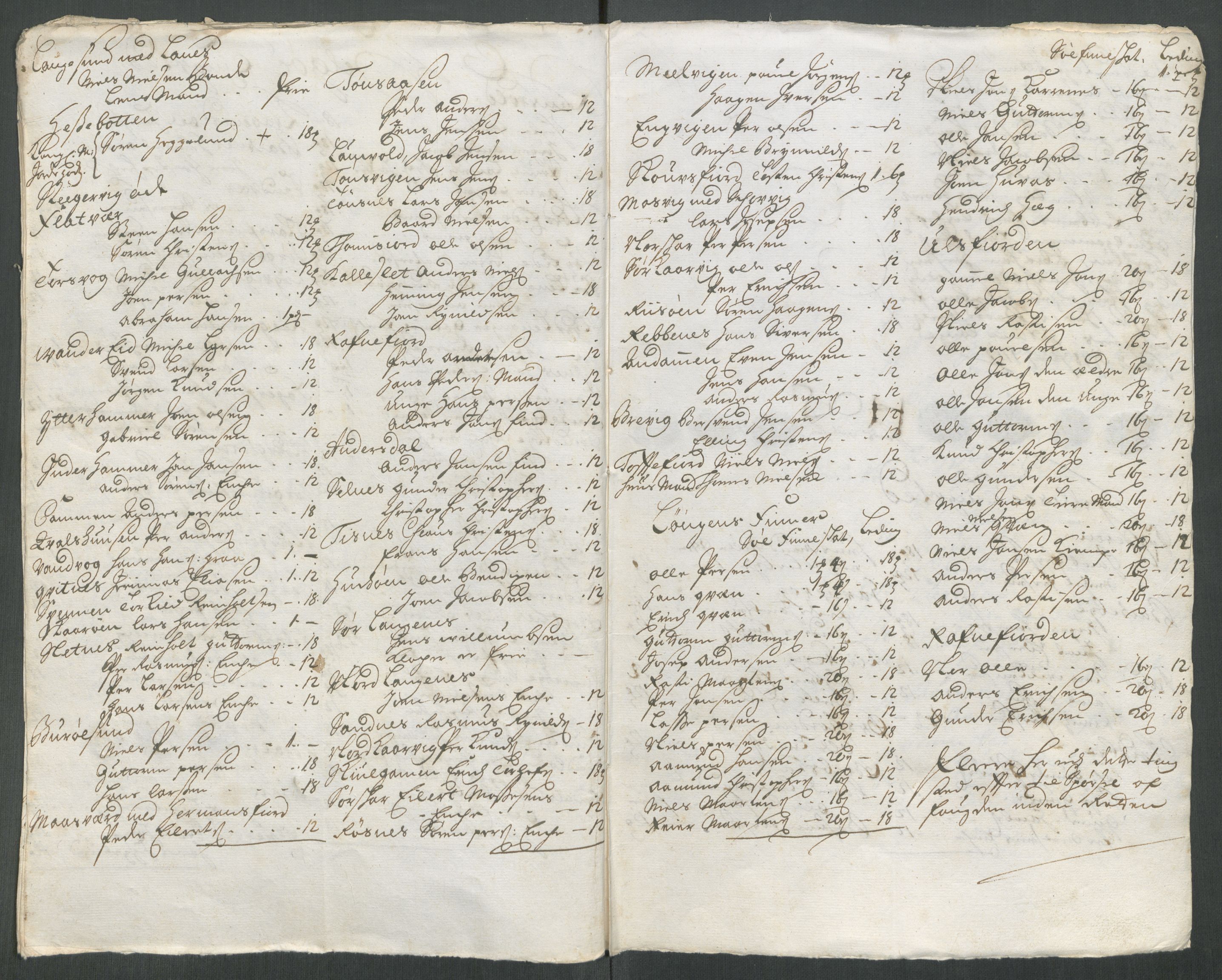 Rentekammeret inntil 1814, Reviderte regnskaper, Fogderegnskap, AV/RA-EA-4092/R68/L4763: Fogderegnskap Senja og Troms, 1717, s. 204
