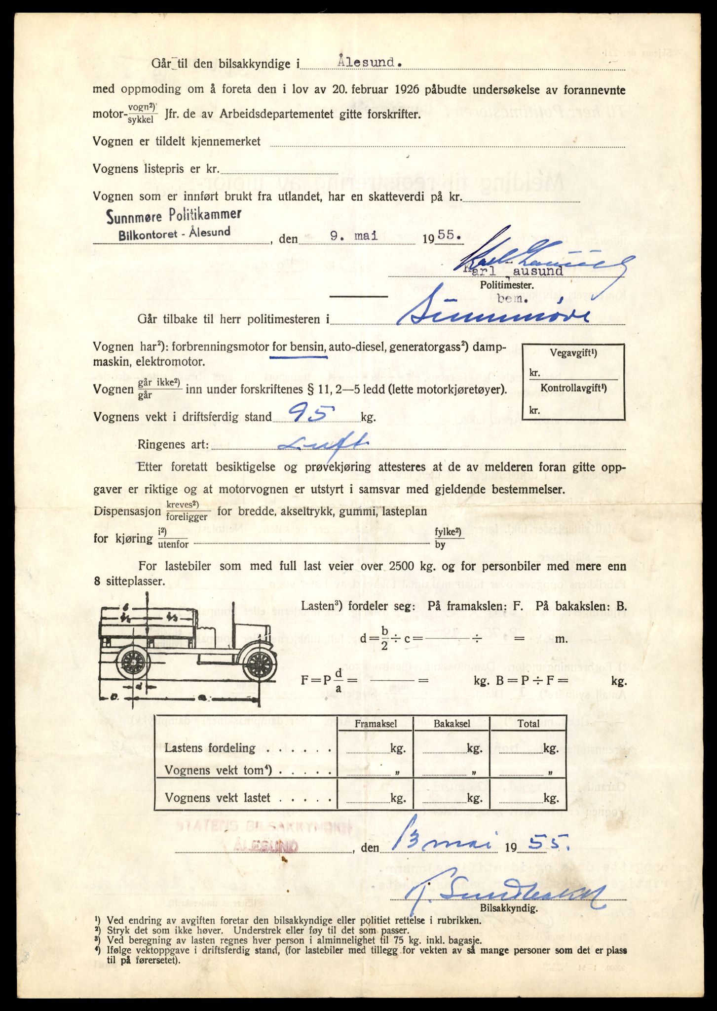 Møre og Romsdal vegkontor - Ålesund trafikkstasjon, SAT/A-4099/F/Fe/L0038: Registreringskort for kjøretøy T 13180 - T 13360, 1927-1998, s. 2832