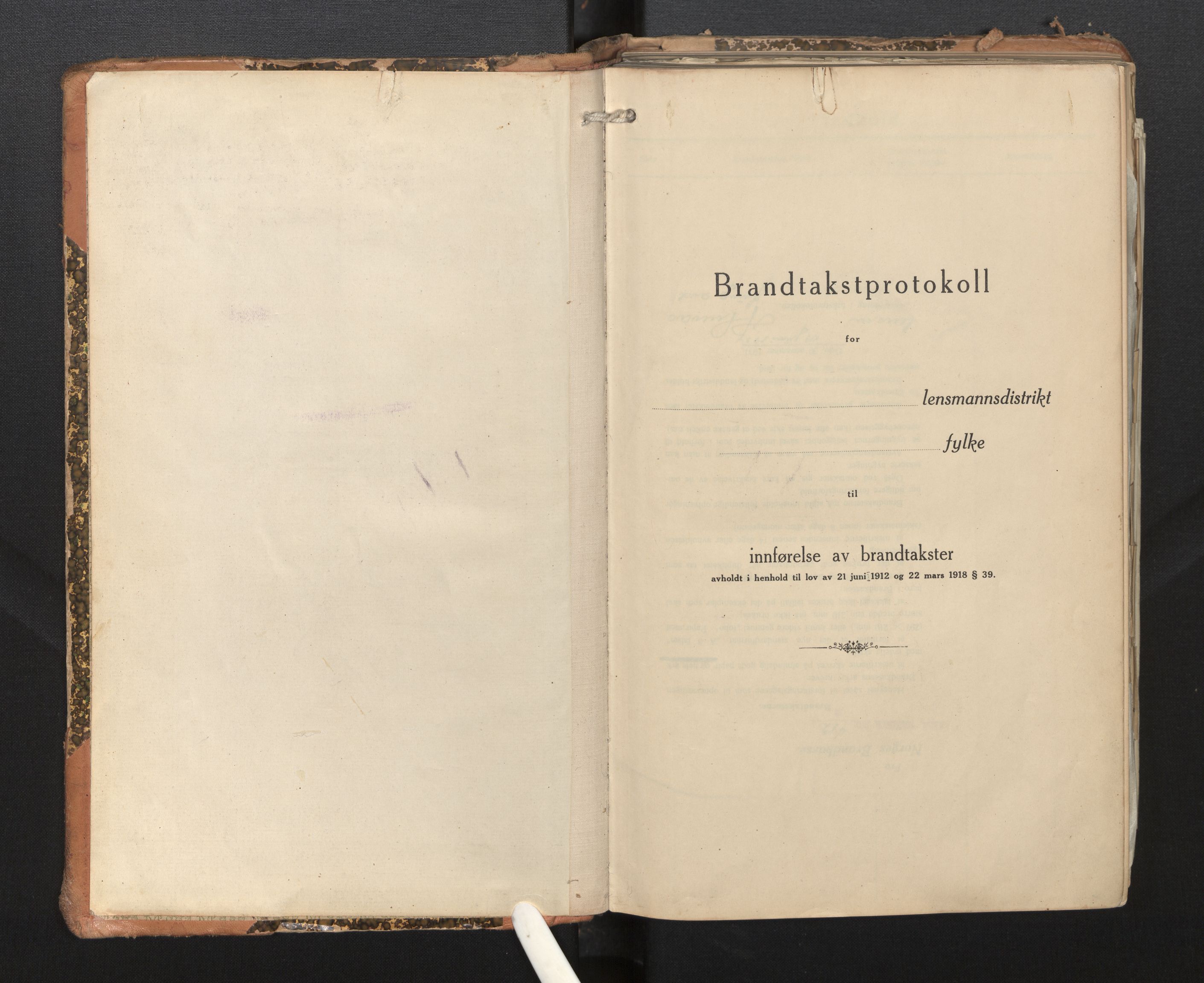 Lensmannen i Vossestrand, AV/SAB-A-35901/0012/L0002: Branntakstprotokoll, skjematakst, 1929-1955