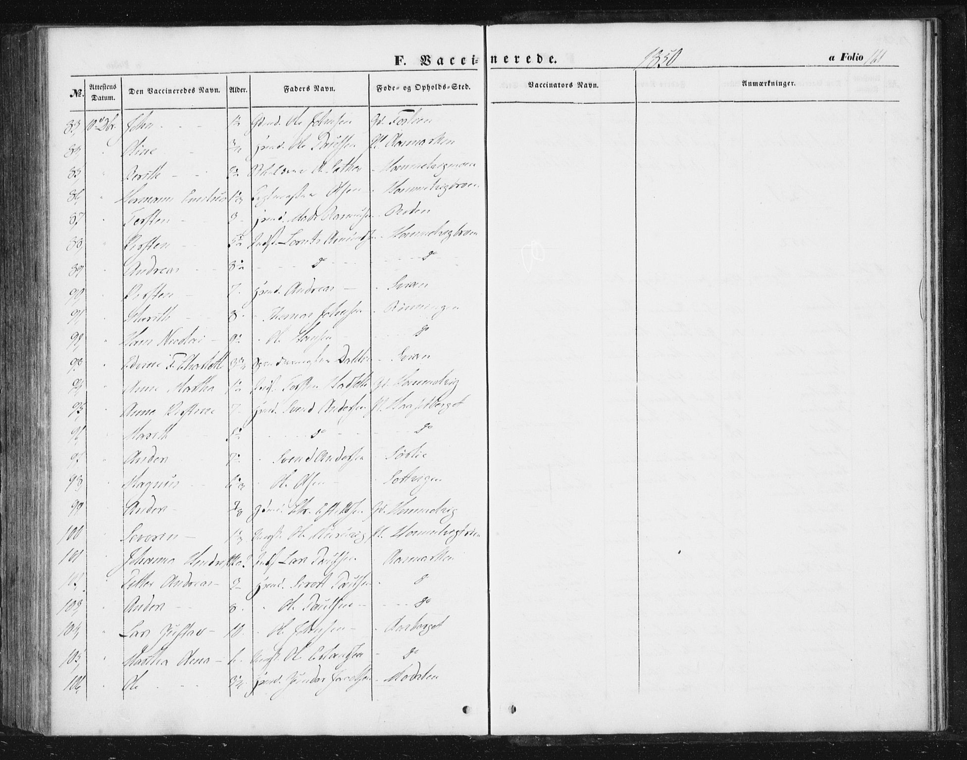 Ministerialprotokoller, klokkerbøker og fødselsregistre - Sør-Trøndelag, SAT/A-1456/616/L0407: Ministerialbok nr. 616A04, 1848-1856, s. 161