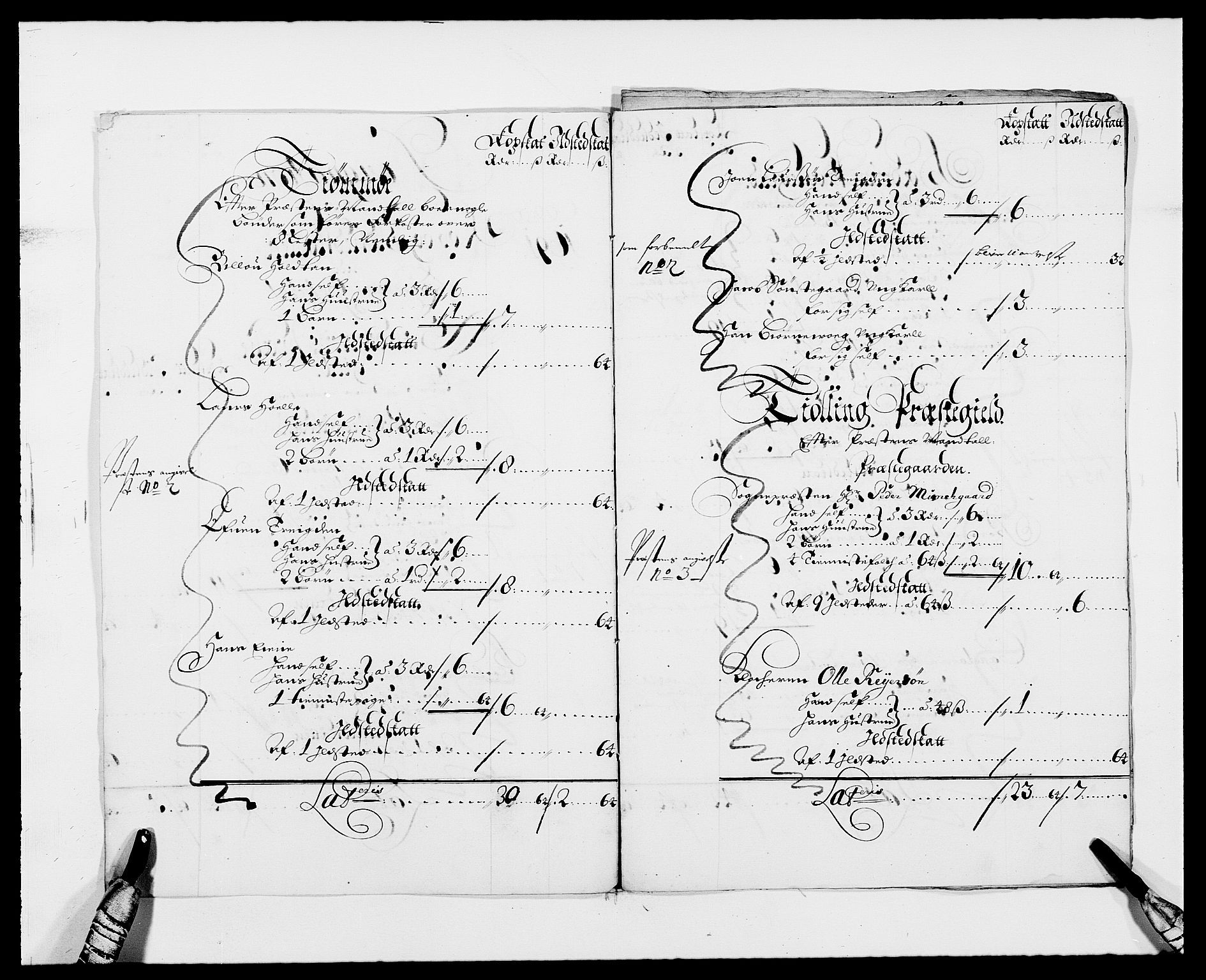 Rentekammeret inntil 1814, Reviderte regnskaper, Fogderegnskap, AV/RA-EA-4092/R33/L1972: Fogderegnskap Larvik grevskap, 1690-1691, s. 334