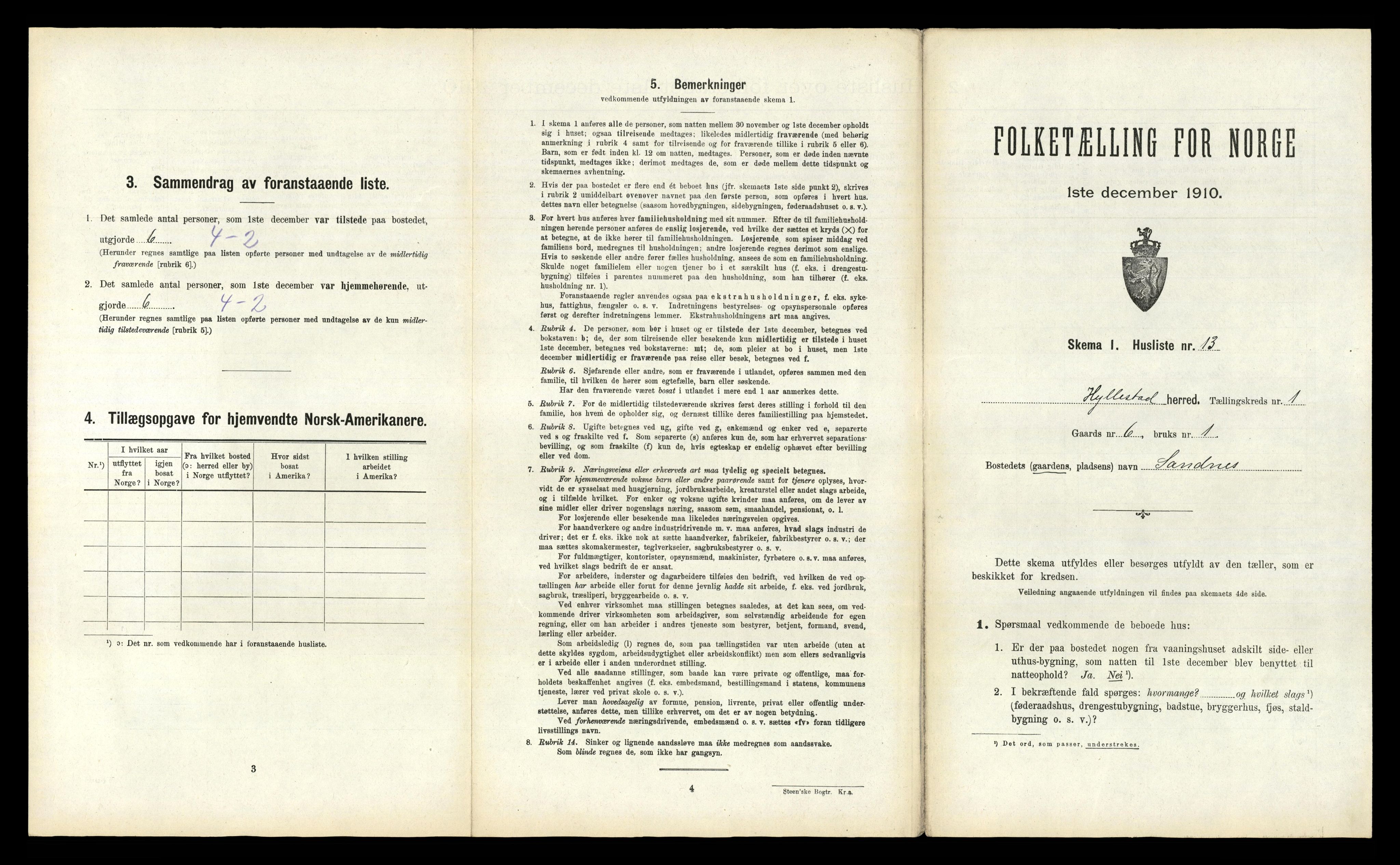 RA, Folketelling 1910 for 1413 Hyllestad herred, 1910, s. 73