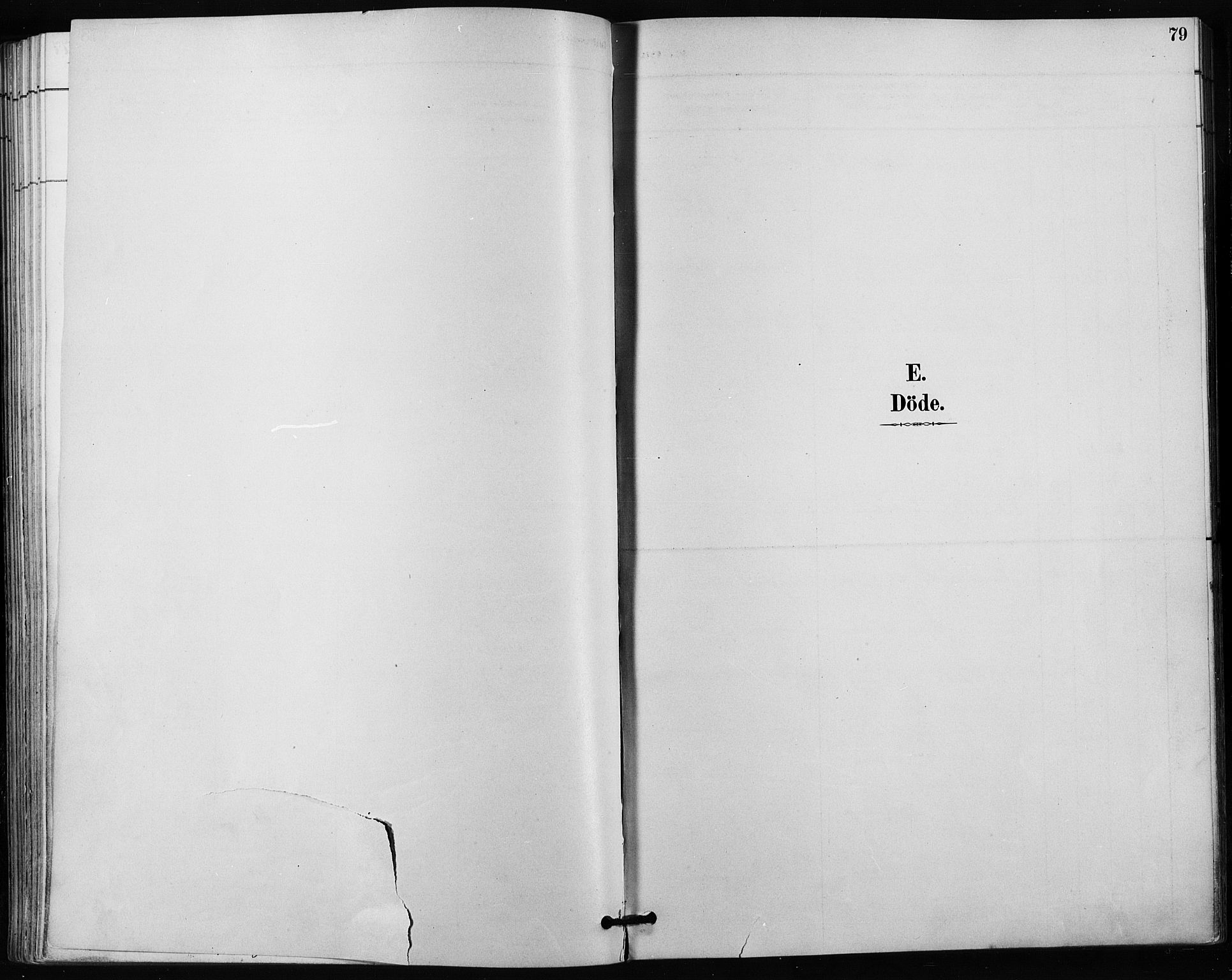 Kampen prestekontor Kirkebøker, SAO/A-10853/F/Fa/L0004: Ministerialbok nr. I 4, 1885-1892, s. 79