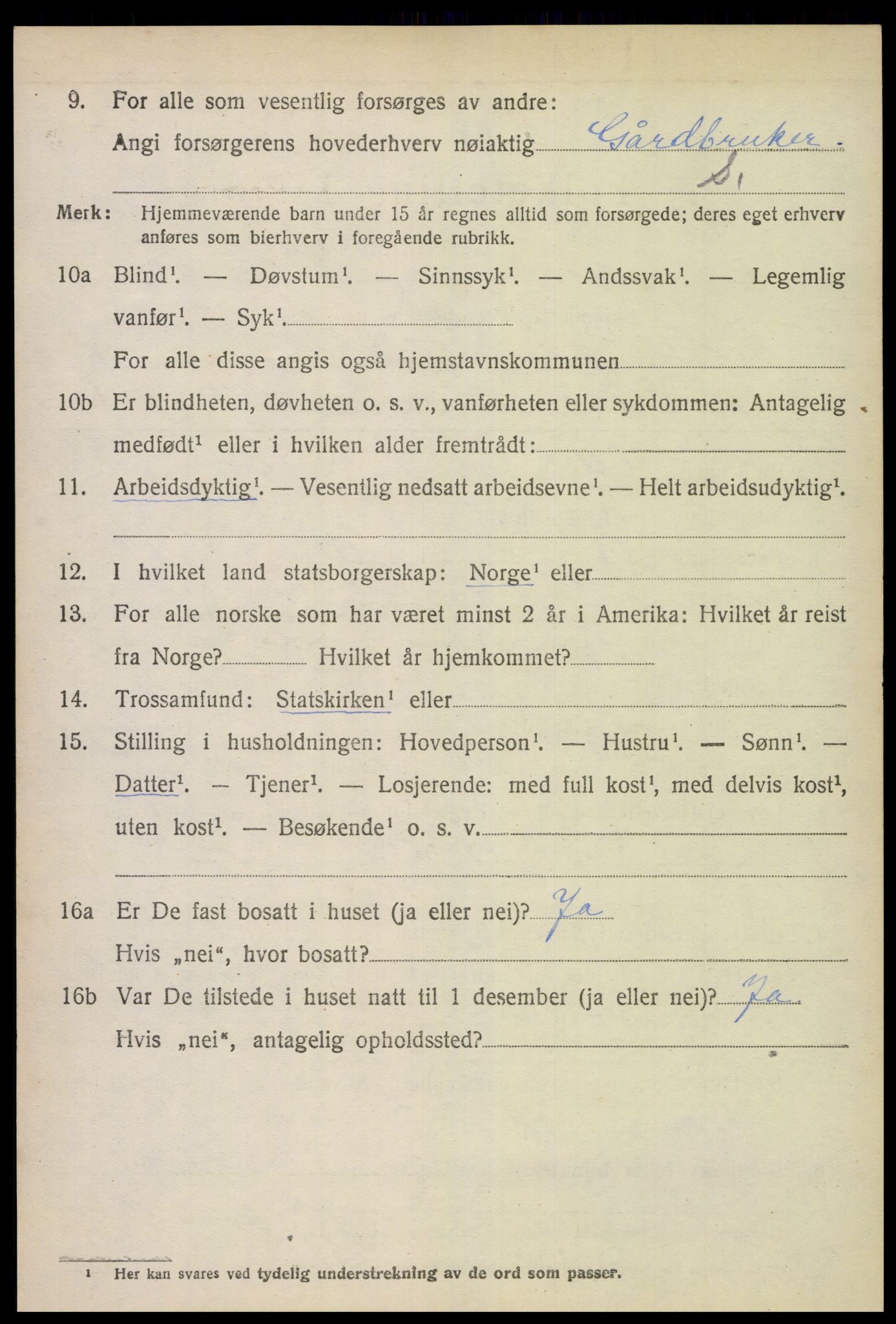 SAK, Folketelling 1920 for 0924 Landvik herred, 1920, s. 4017