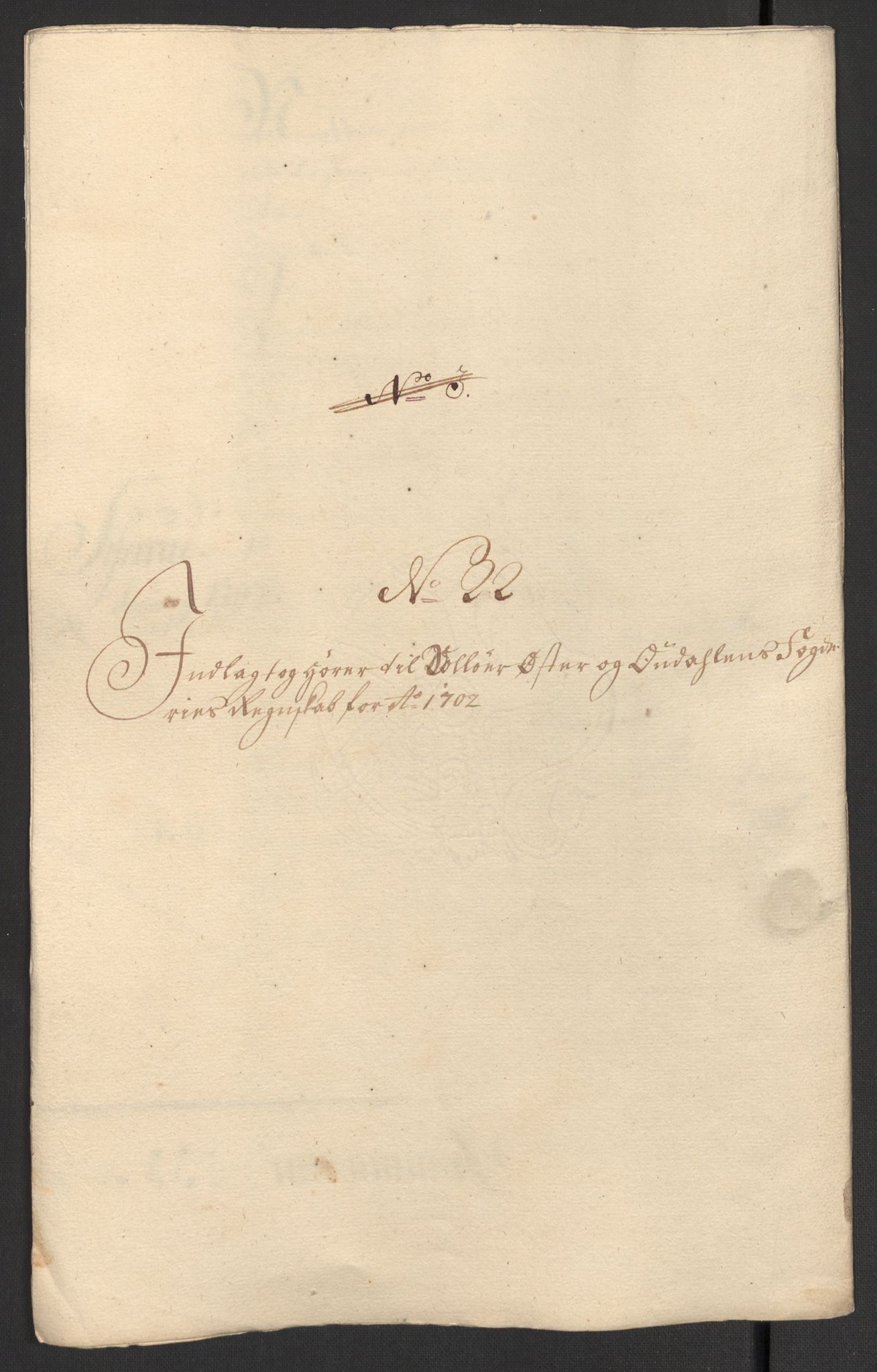 Rentekammeret inntil 1814, Reviderte regnskaper, Fogderegnskap, RA/EA-4092/R13/L0840: Fogderegnskap Solør, Odal og Østerdal, 1702, s. 253
