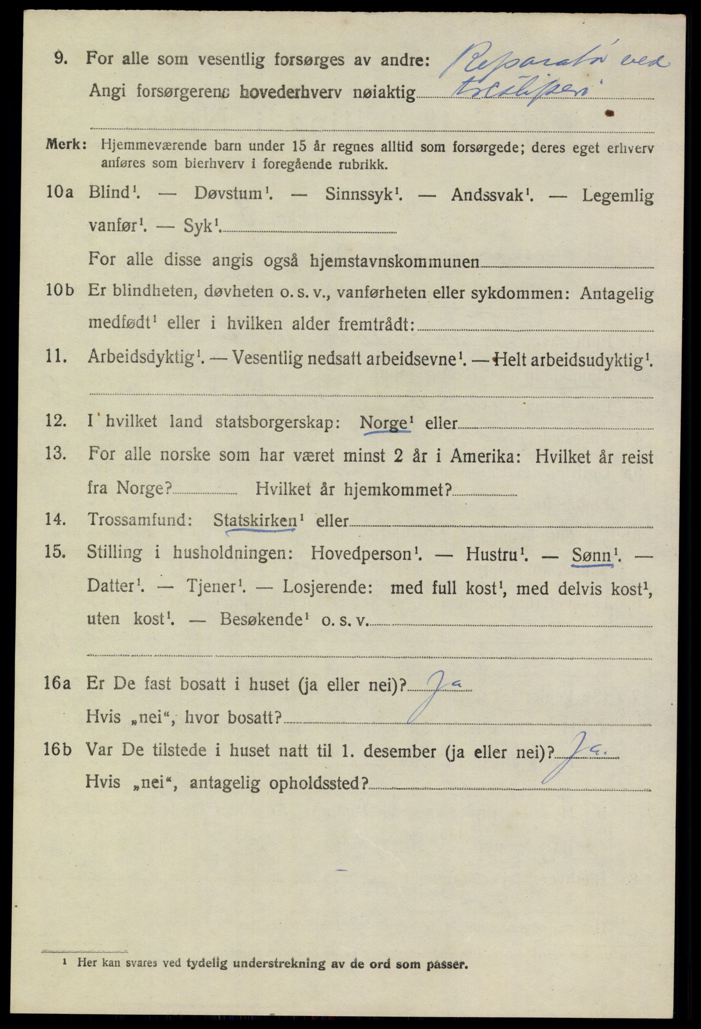 SAKO, Folketelling 1920 for 0816 Sannidal herred, 1920, s. 2184