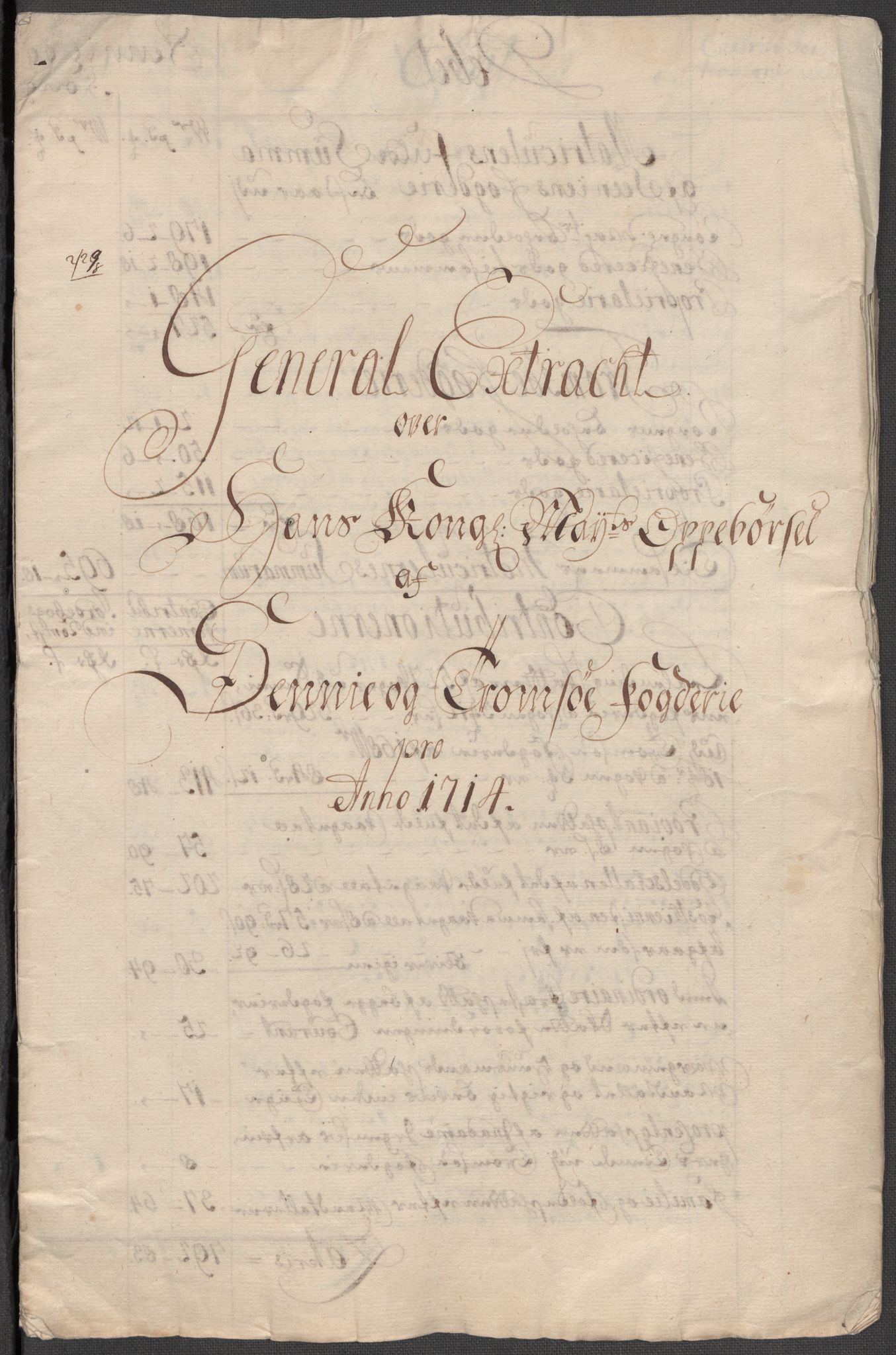 Rentekammeret inntil 1814, Reviderte regnskaper, Fogderegnskap, RA/EA-4092/R68/L4760: Fogderegnskap Senja og Troms, 1714, s. 17