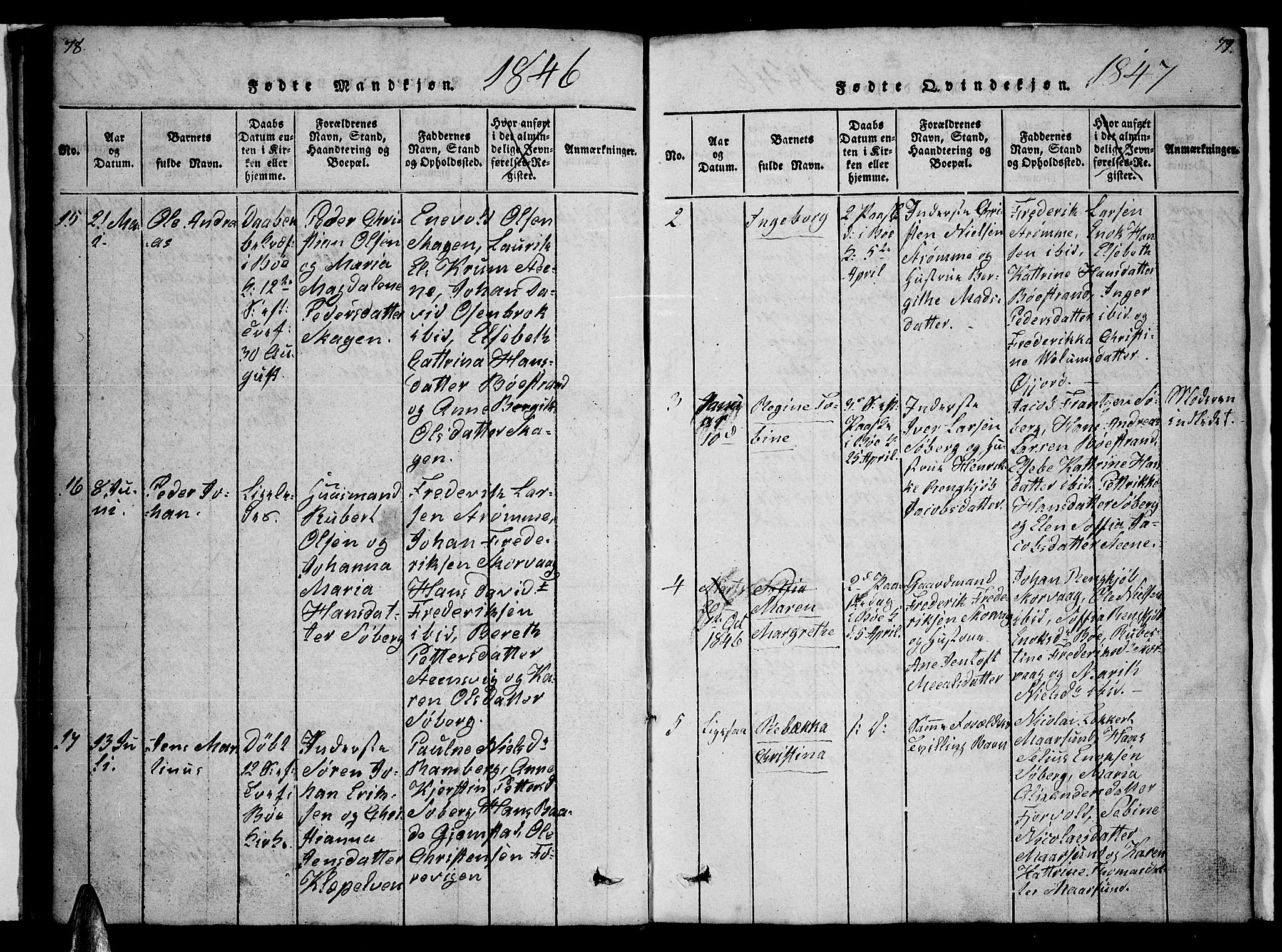 Ministerialprotokoller, klokkerbøker og fødselsregistre - Nordland, AV/SAT-A-1459/891/L1312: Klokkerbok nr. 891C01, 1820-1856, s. 78-79