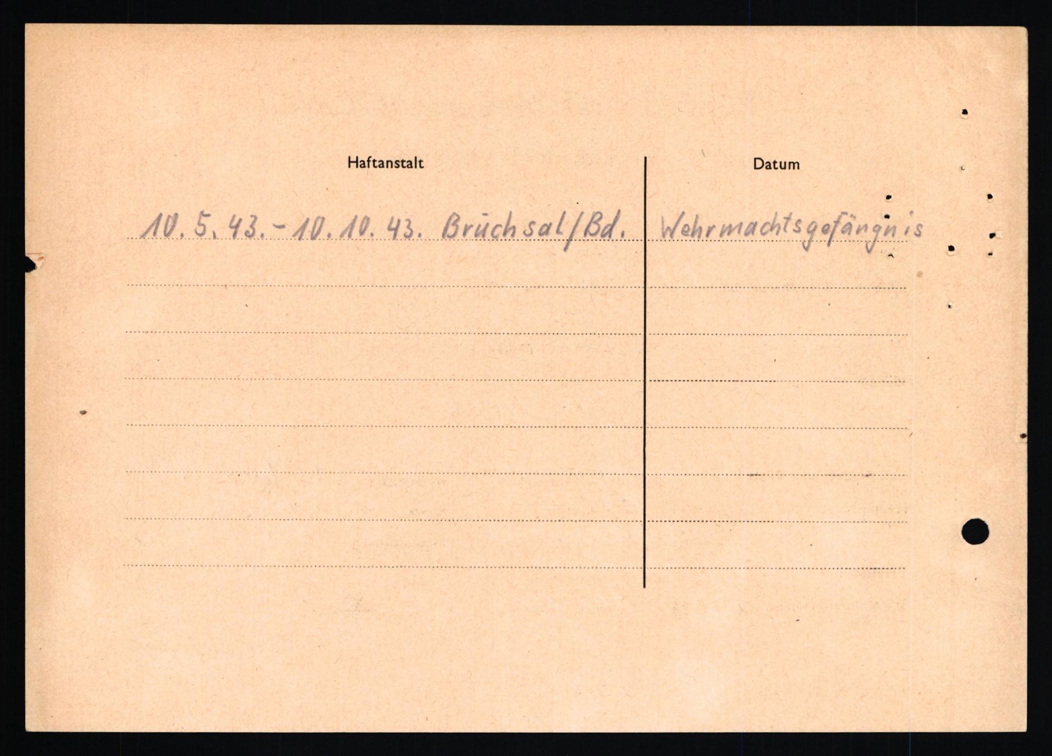 Forsvaret, Forsvarets overkommando II, AV/RA-RAFA-3915/D/Db/L0036: CI Questionaires. Tyske okkupasjonsstyrker i Norge. Tyskere., 1945-1946, s. 394