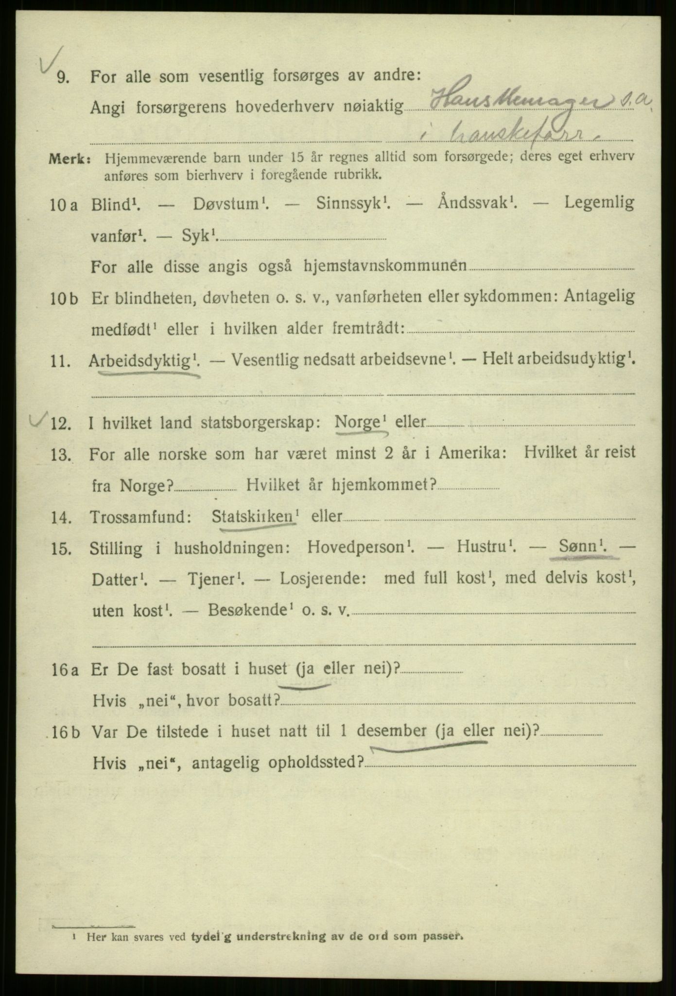 SAB, Folketelling 1920 for 1301 Bergen kjøpstad, 1920, s. 221305