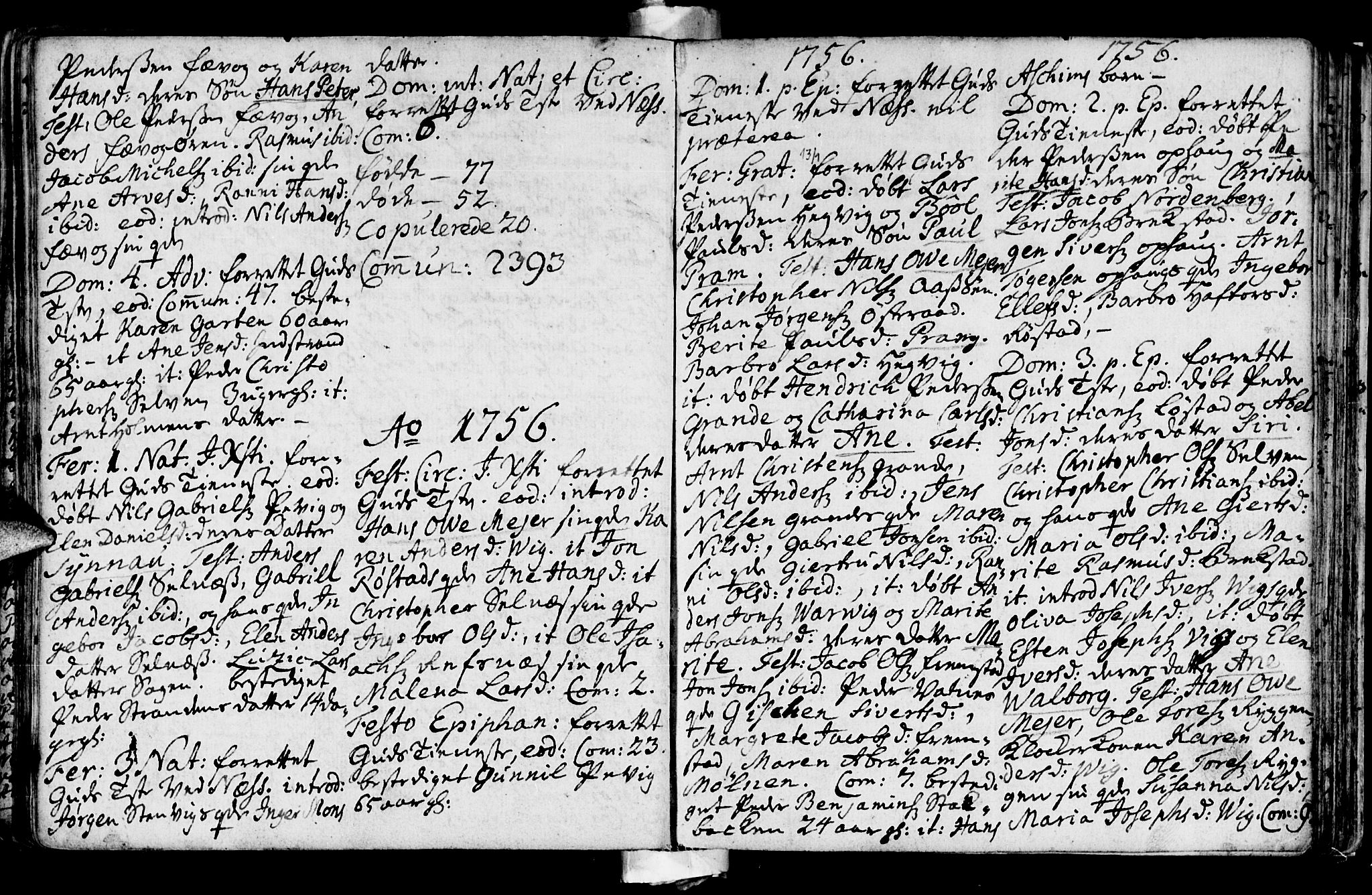 Ministerialprotokoller, klokkerbøker og fødselsregistre - Sør-Trøndelag, AV/SAT-A-1456/659/L0732: Ministerialbok nr. 659A02, 1733-1761