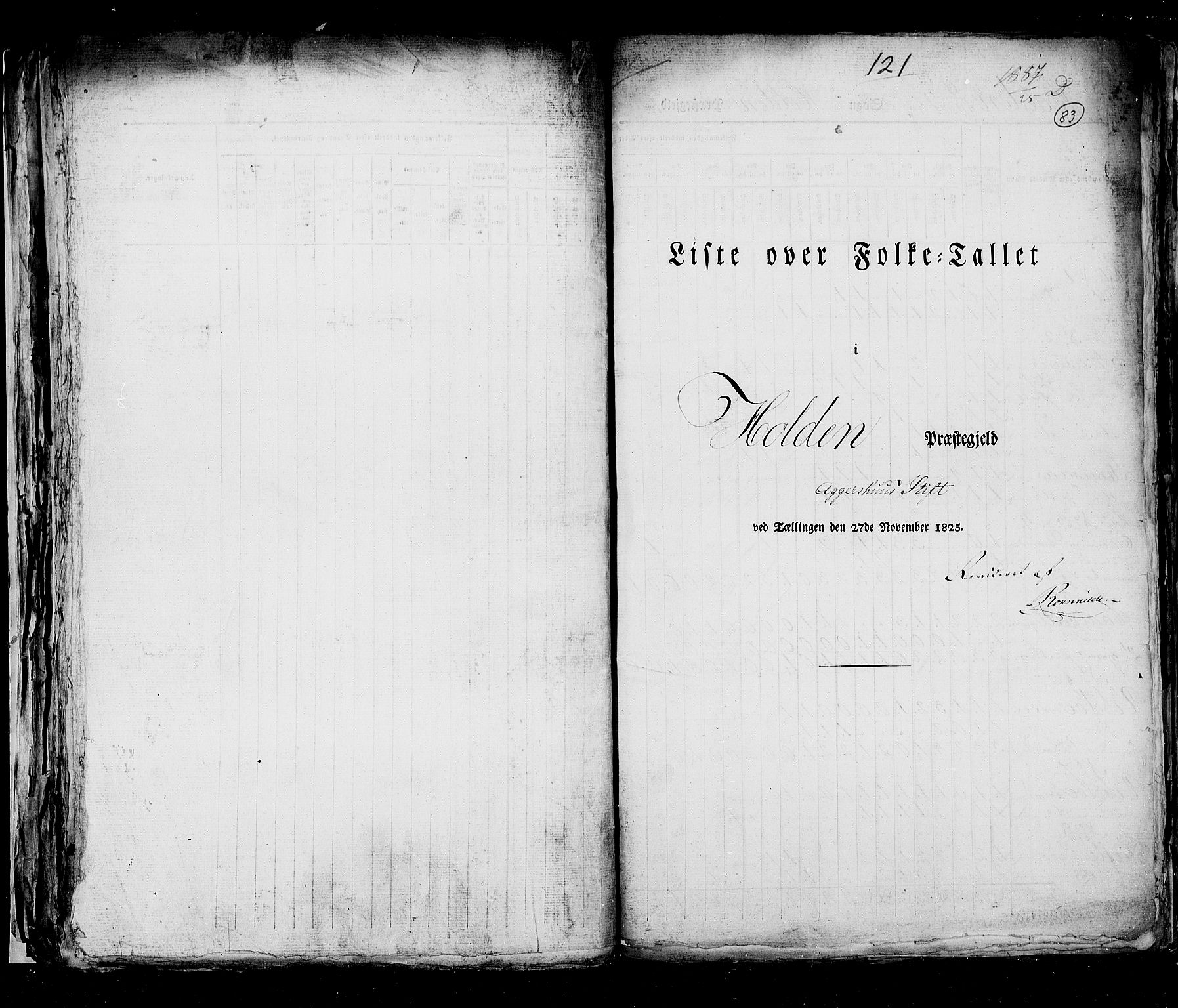 RA, Folketellingen 1825, bind 9: Bratsberg amt, 1825, s. 83