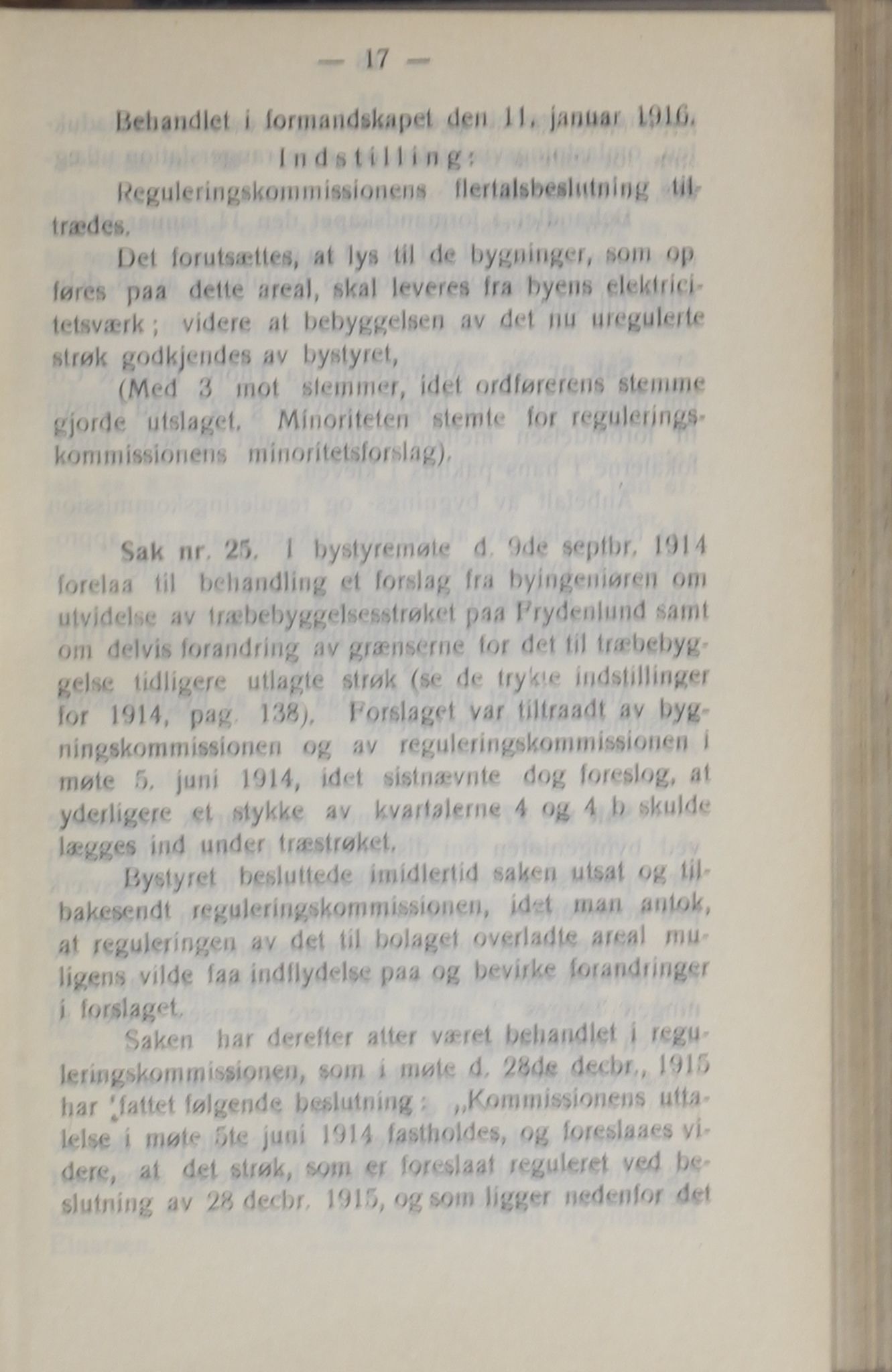 Narvik kommune. Formannskap , AIN/K-18050.150/A/Ab/L0006: Møtebok, 1916