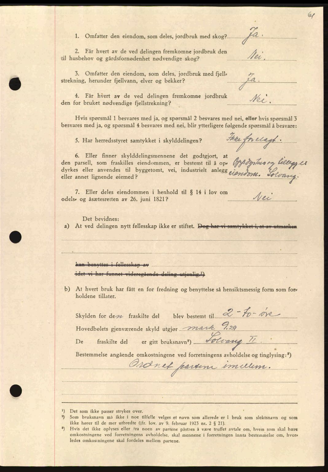 Nordmøre sorenskriveri, AV/SAT-A-4132/1/2/2Ca: Pantebok nr. A98, 1944-1944, Dagboknr: 1238/1944