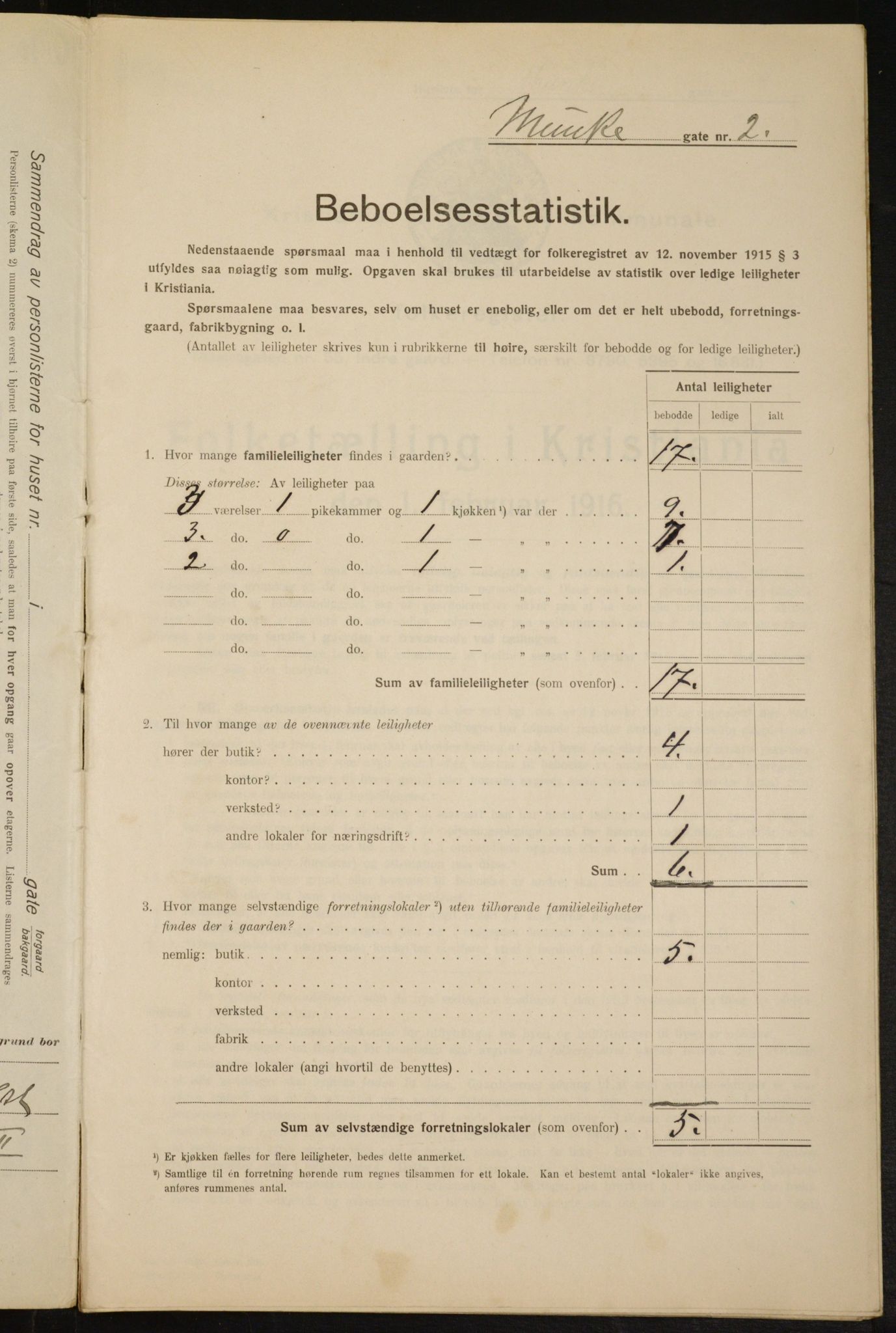 OBA, Kommunal folketelling 1.2.1916 for Kristiania, 1916, s. 69628