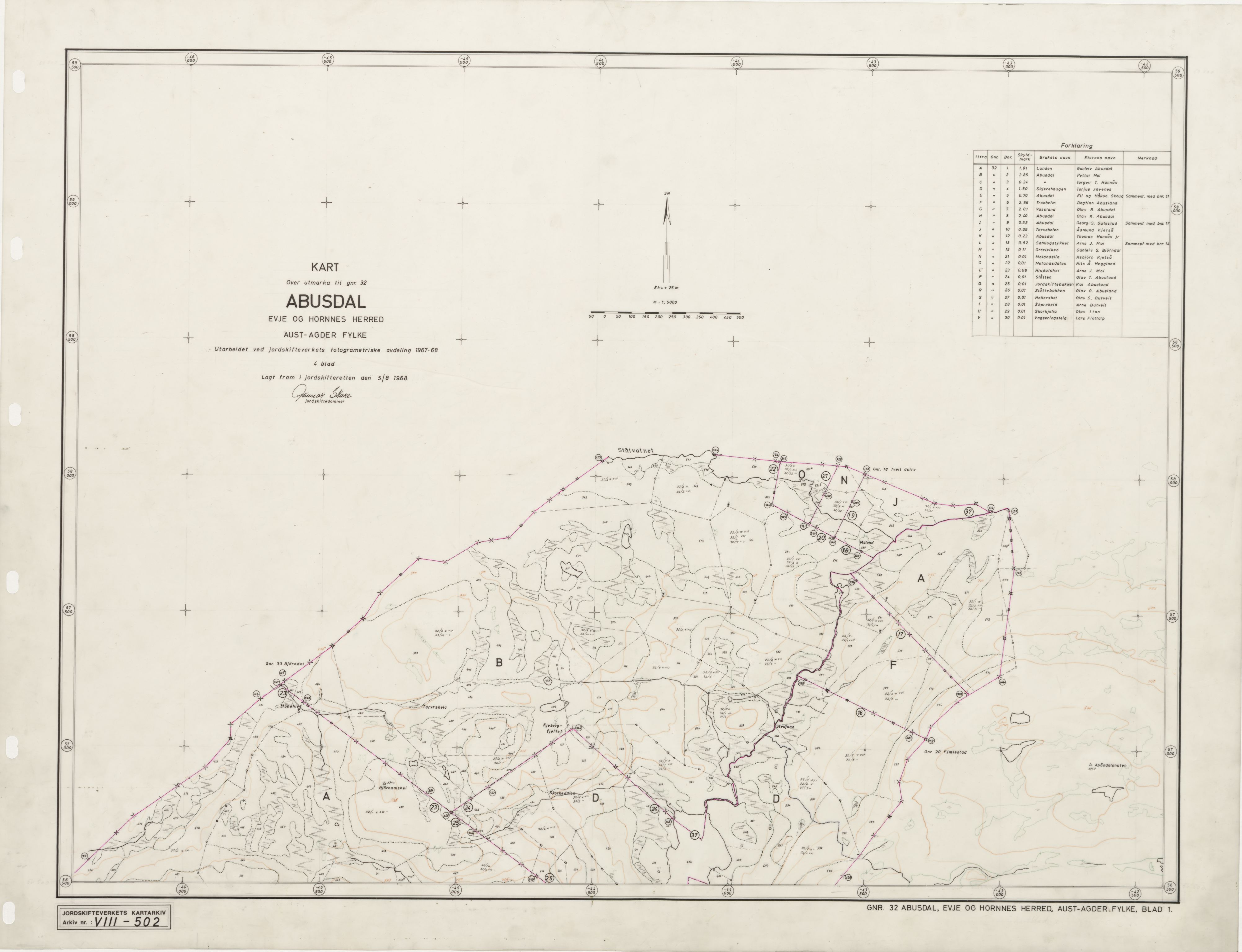 Jordskifteverkets kartarkiv, AV/RA-S-3929/T, 1859-1988, s. 798