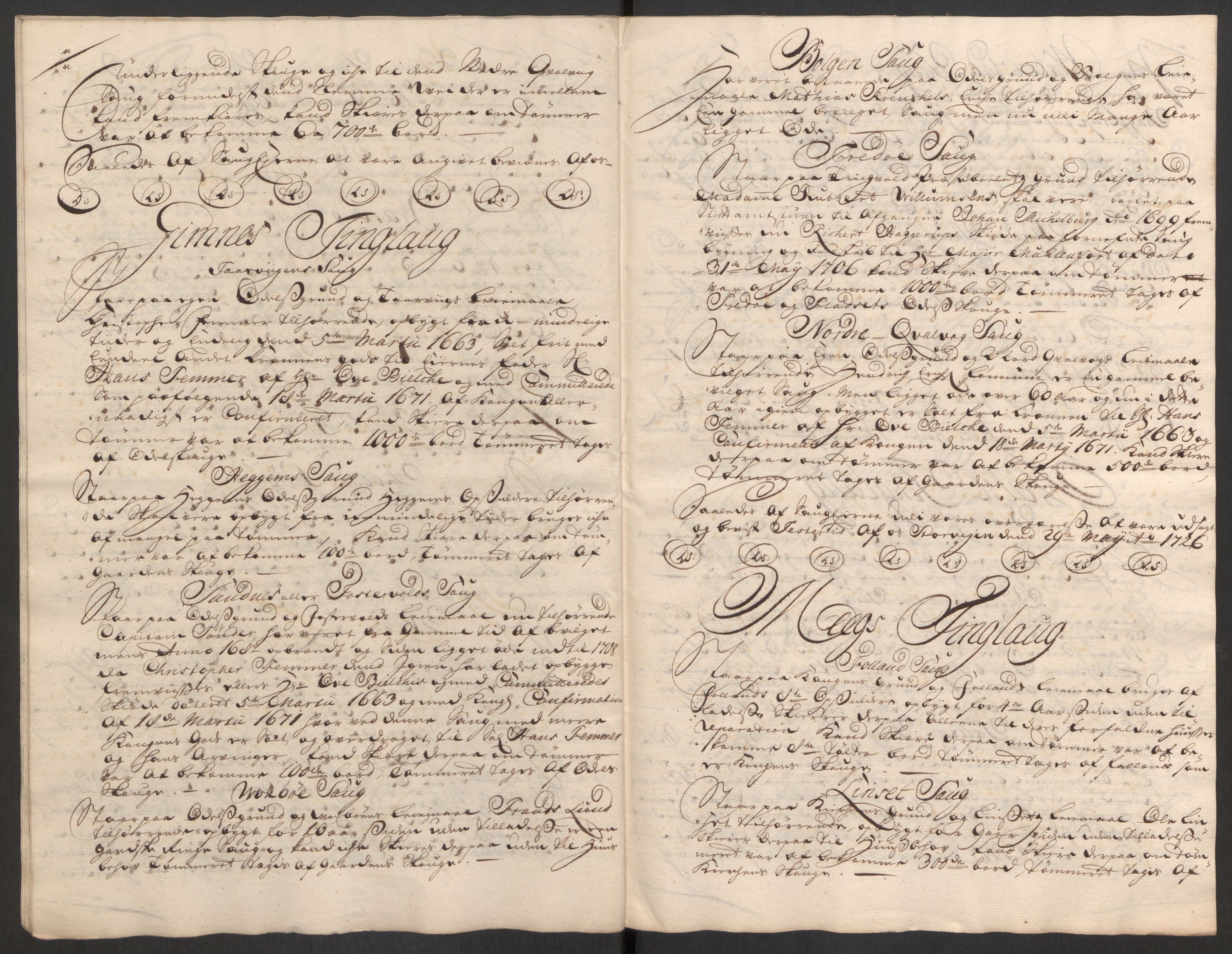 Rentekammeret inntil 1814, Reviderte regnskaper, Fogderegnskap, AV/RA-EA-4092/R56/L3759: Fogderegnskap Nordmøre, 1726, s. 333