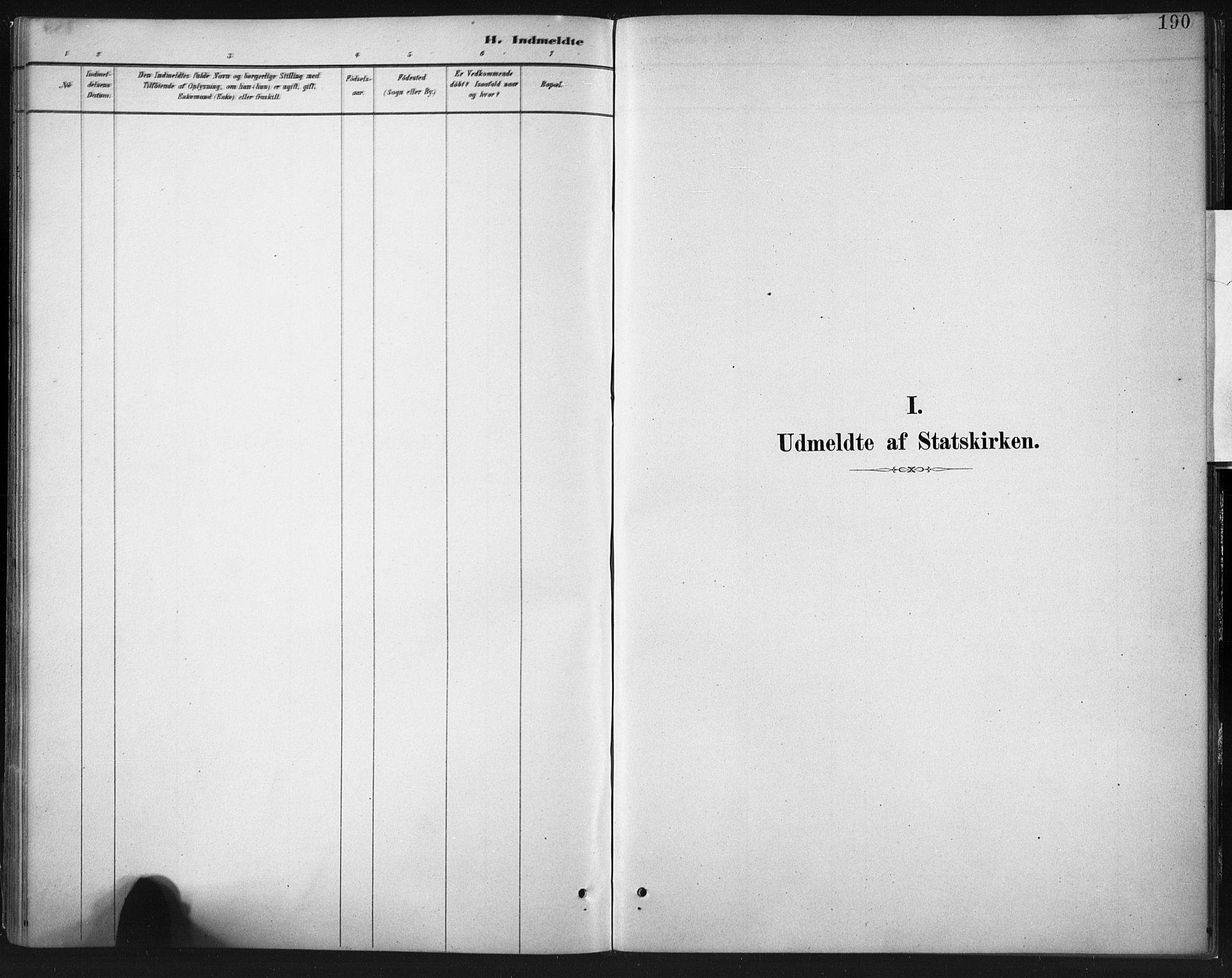 Ministerialprotokoller, klokkerbøker og fødselsregistre - Nordland, SAT/A-1459/803/L0071: Ministerialbok nr. 803A01, 1881-1897, s. 190