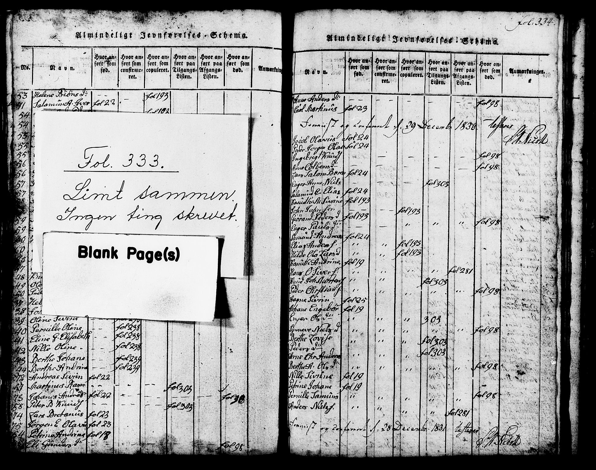 Ministerialprotokoller, klokkerbøker og fødselsregistre - Møre og Romsdal, AV/SAT-A-1454/537/L0520: Klokkerbok nr. 537C01, 1819-1868, s. 333