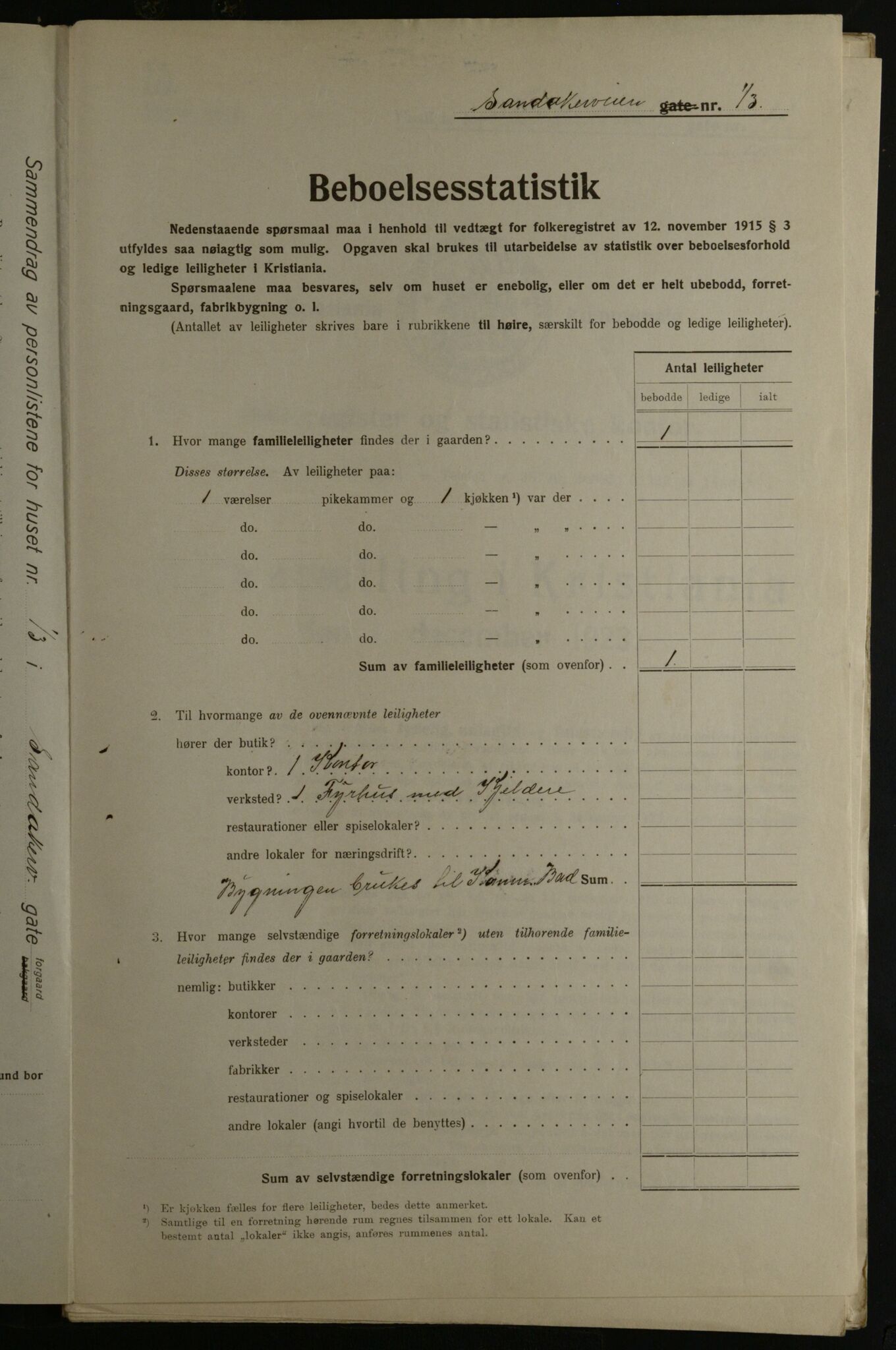 OBA, Kommunal folketelling 1.12.1923 for Kristiania, 1923, s. 95829