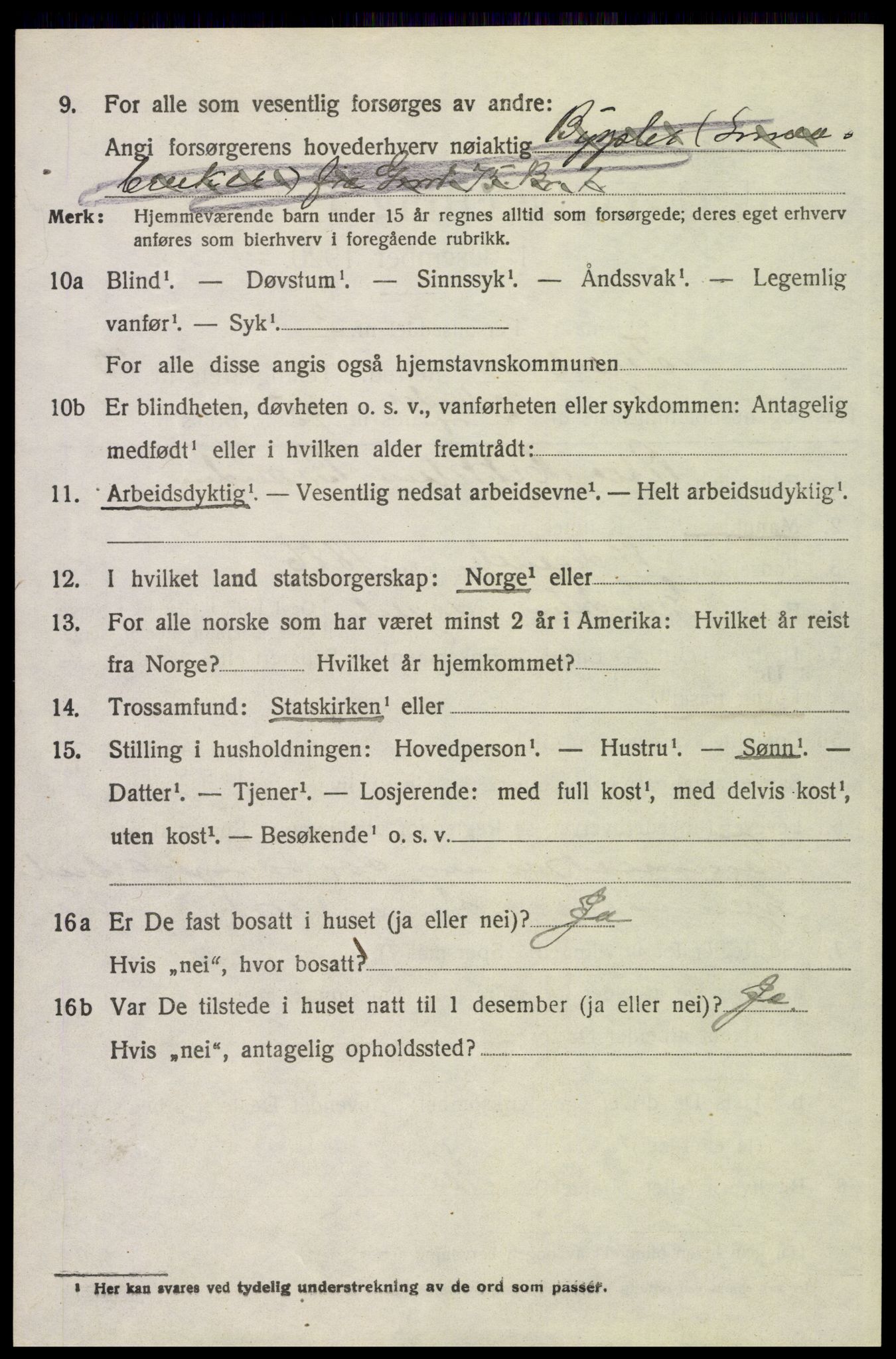 SAH, Folketelling 1920 for 0428 Trysil herred, 1920, s. 14978