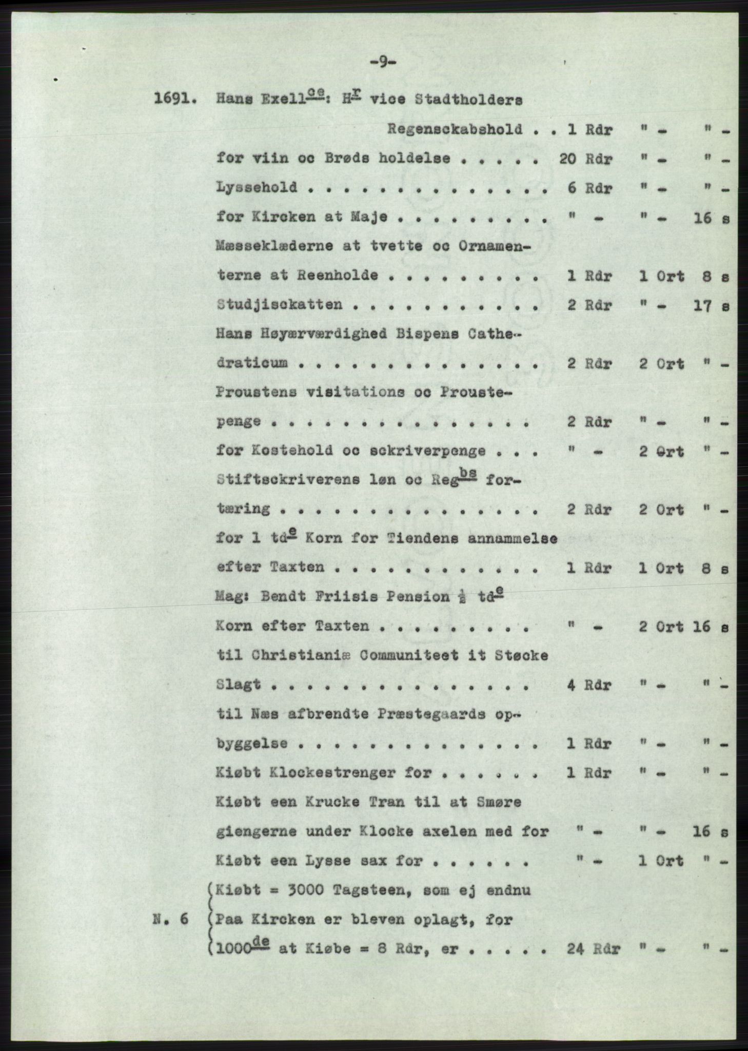 Statsarkivet i Oslo, AV/SAO-A-10621/Z/Zd/L0014: Avskrifter, j.nr 1101-1809/1961, 1961, s. 296