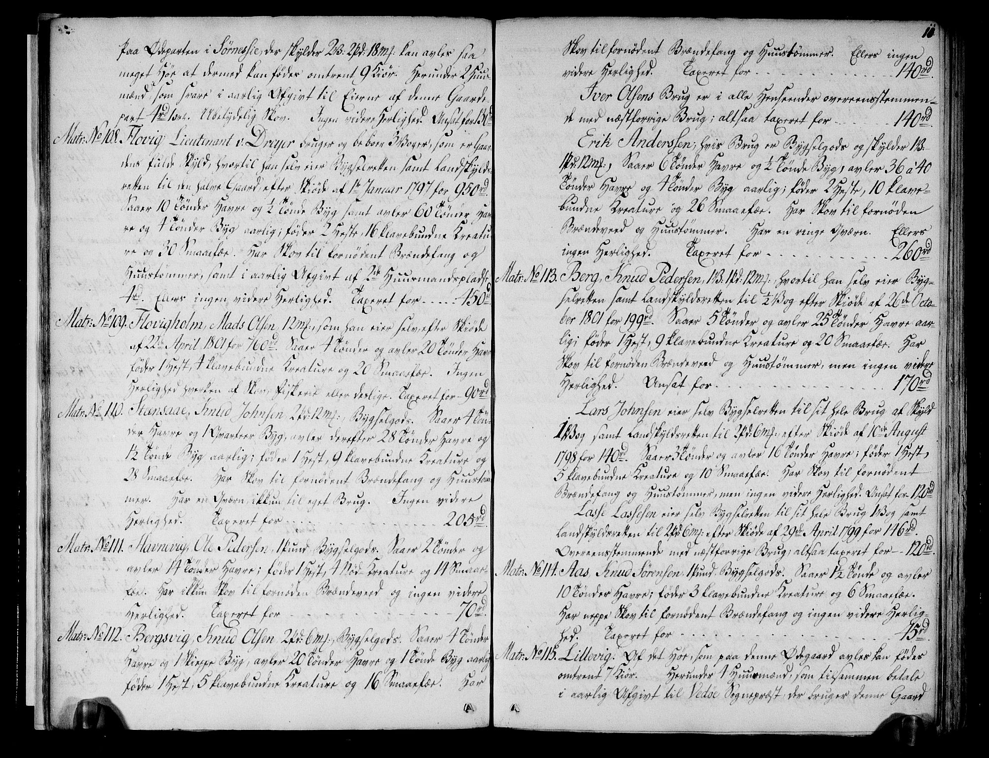 Rentekammeret inntil 1814, Realistisk ordnet avdeling, AV/RA-EA-4070/N/Ne/Nea/L0126: Romsdal fogderi. Deliberasjonsprotokoll, 1803, s. 13