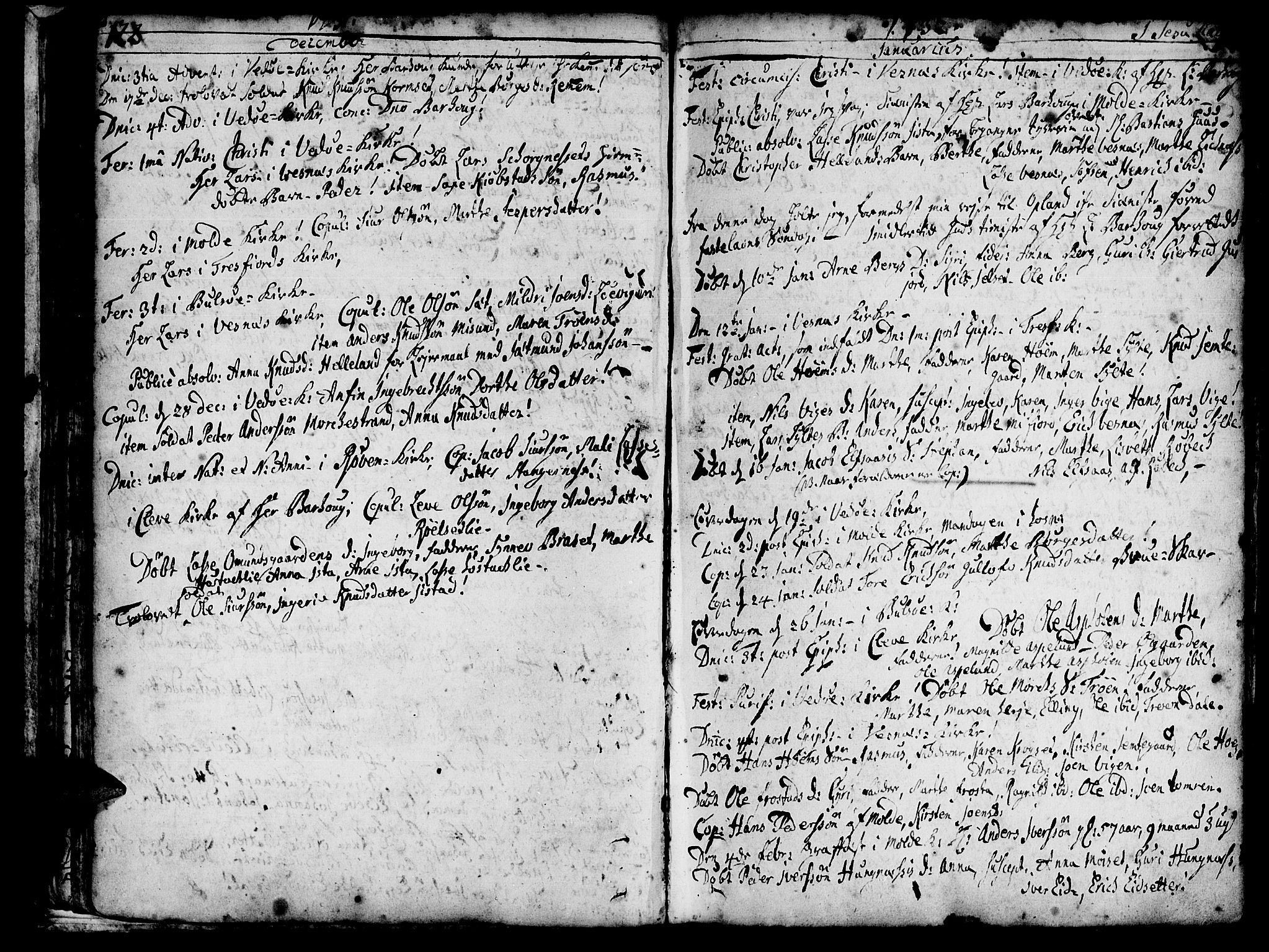 Ministerialprotokoller, klokkerbøker og fødselsregistre - Møre og Romsdal, AV/SAT-A-1454/547/L0599: Ministerialbok nr. 547A01, 1721-1764, s. 124-125