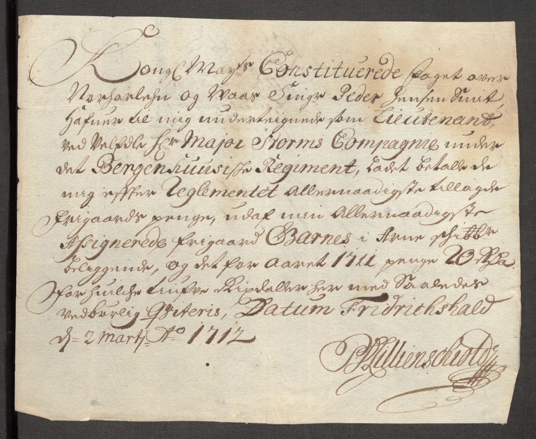 Rentekammeret inntil 1814, Reviderte regnskaper, Fogderegnskap, RA/EA-4092/R51/L3192: Fogderegnskap Nordhordland og Voss, 1711, s. 348