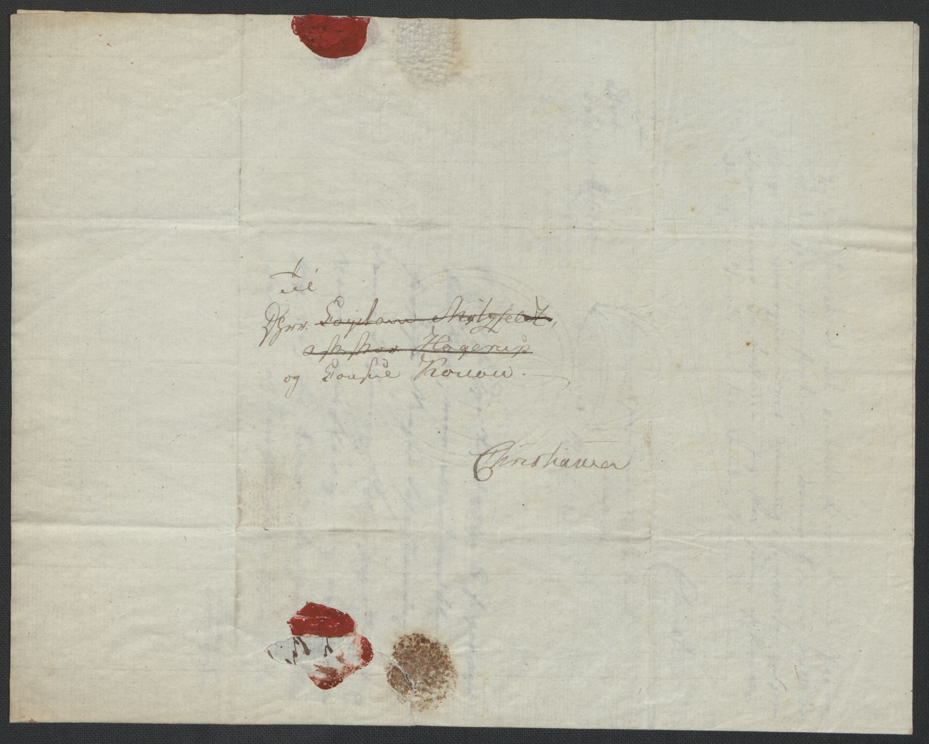 Christie, Wilhelm Frimann Koren, AV/RA-PA-0014/F/L0004: Christies dokumenter fra 1814, 1814, s. 204