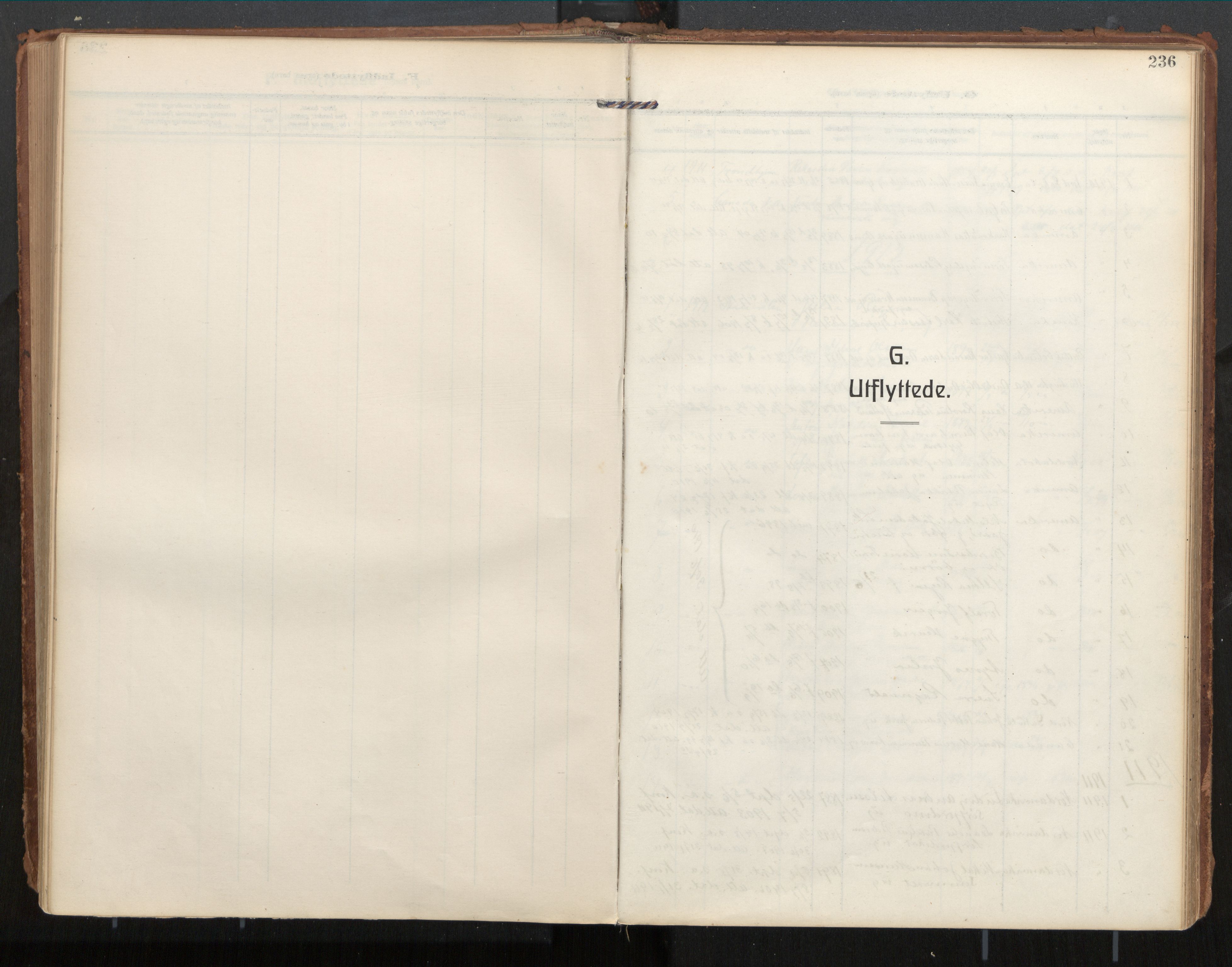 Ministerialprotokoller, klokkerbøker og fødselsregistre - Nordland, SAT/A-1459/854/L0784: Ministerialbok nr. 854A07, 1910-1922, s. 236