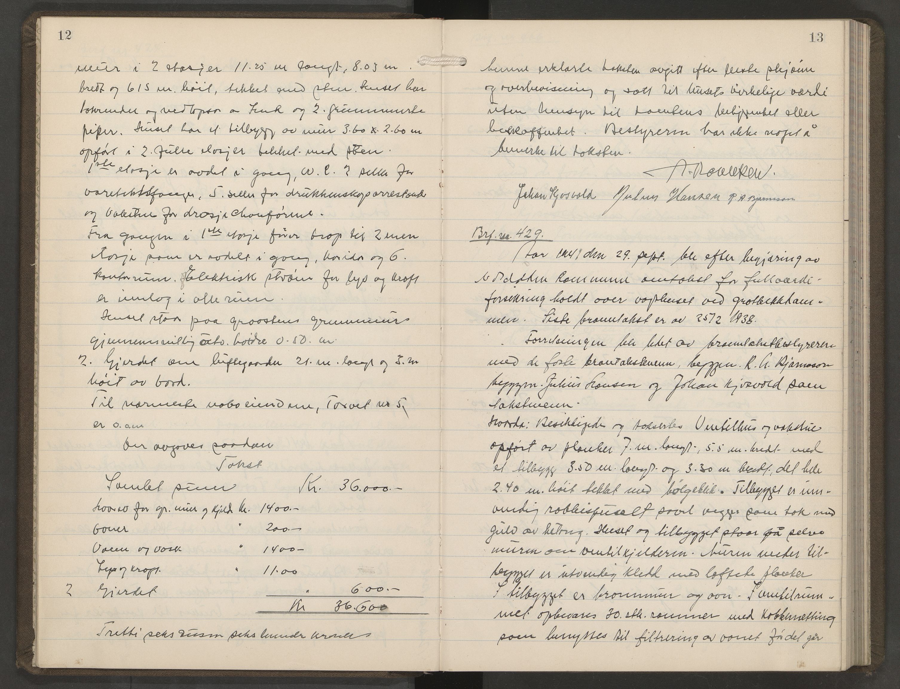 Heddal lensmannskontor, AV/SAKO-A-558/Y/Ye/Yec/L0004: Branntakstprotokoll, 1941-1947