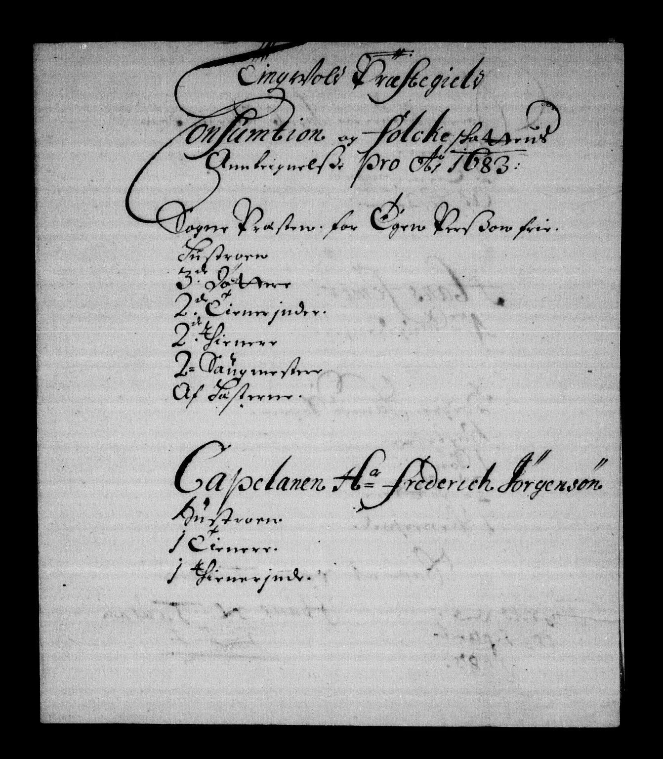 Rentekammeret inntil 1814, Reviderte regnskaper, Stiftamtstueregnskaper, Trondheim stiftamt og Nordland amt, AV/RA-EA-6044/R/Rg/L0073: Trondheim stiftamt og Nordland amt, 1683