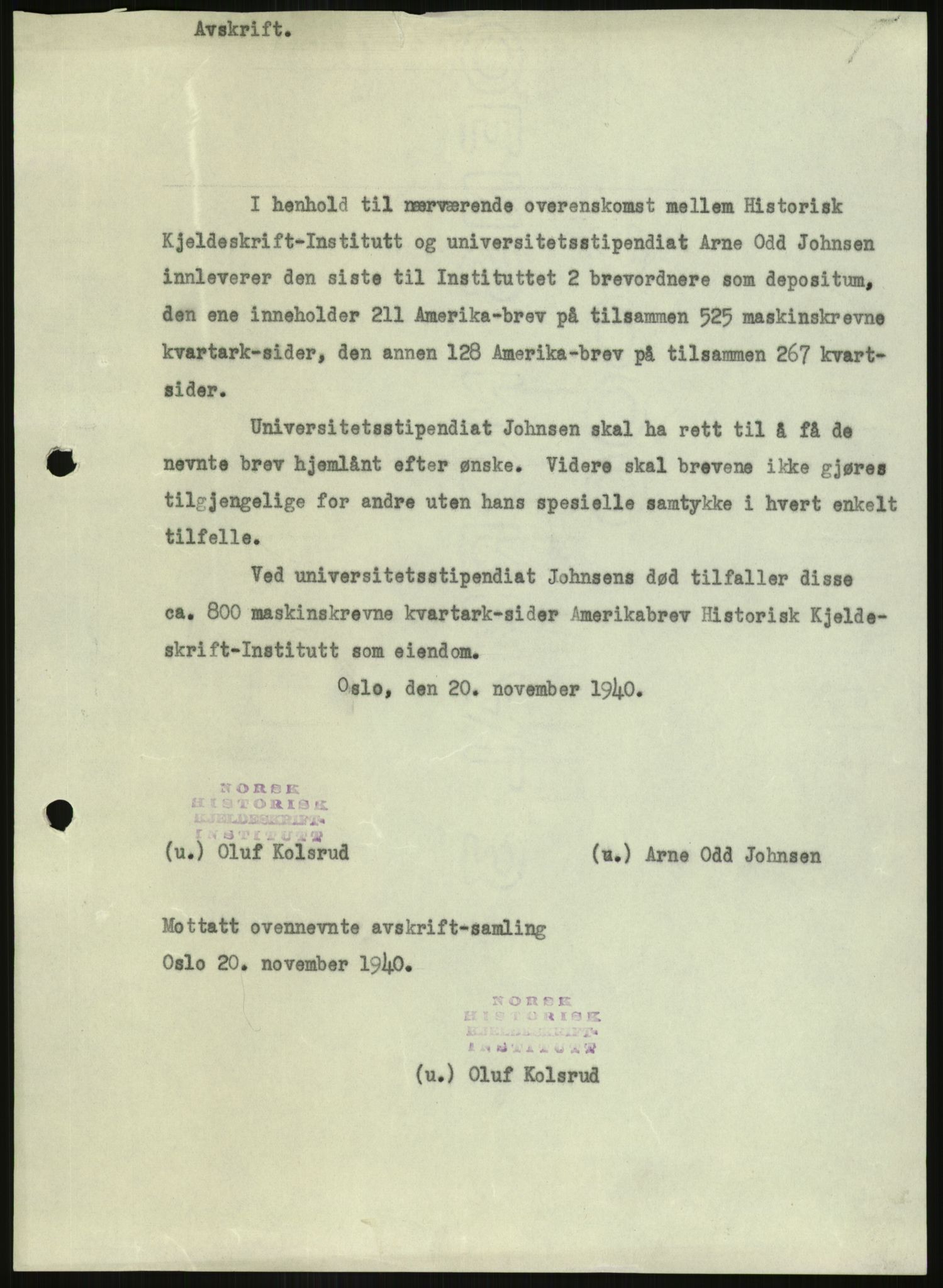 Samlinger til kildeutgivelse, Amerikabrevene, AV/RA-EA-4057/F/L0038: Arne Odd Johnsens amerikabrevsamling II, 1855-1900, s. 361