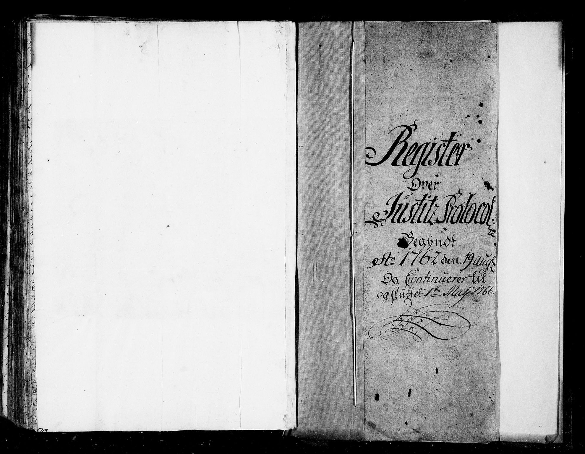 Drammen byfogd, SAKO/A-222/F/Fa/L0052: Tingbok. Bragernes., 1762-1766