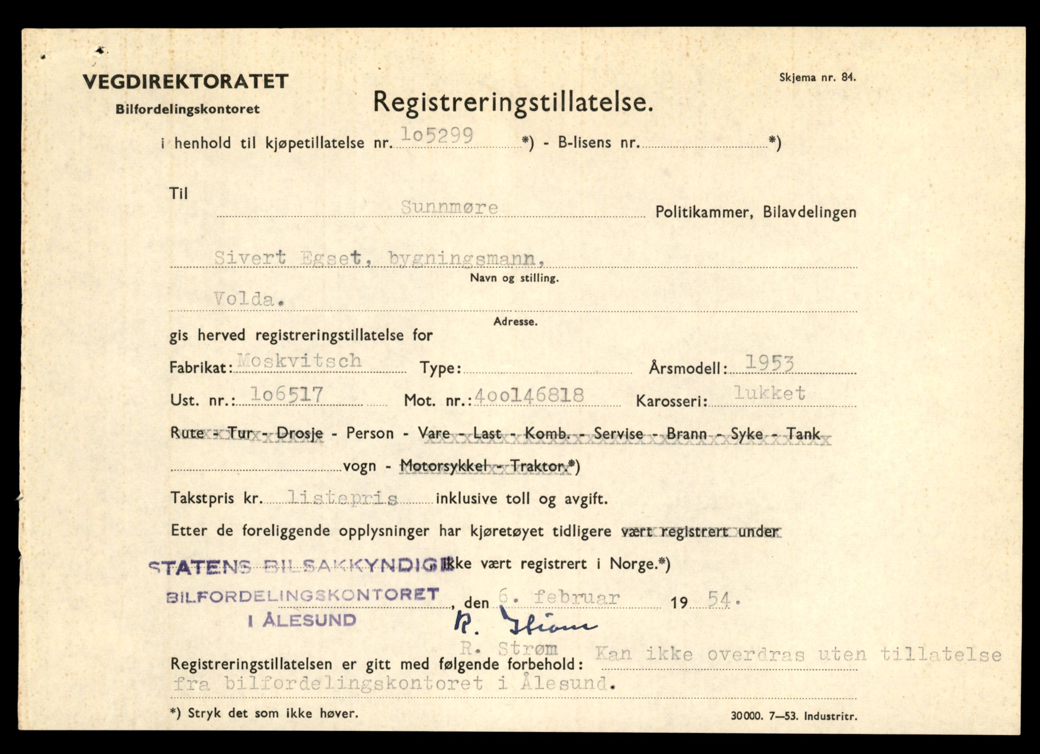 Møre og Romsdal vegkontor - Ålesund trafikkstasjon, AV/SAT-A-4099/F/Fe/L0045: Registreringskort for kjøretøy T 14320 - T 14444, 1927-1998, s. 779
