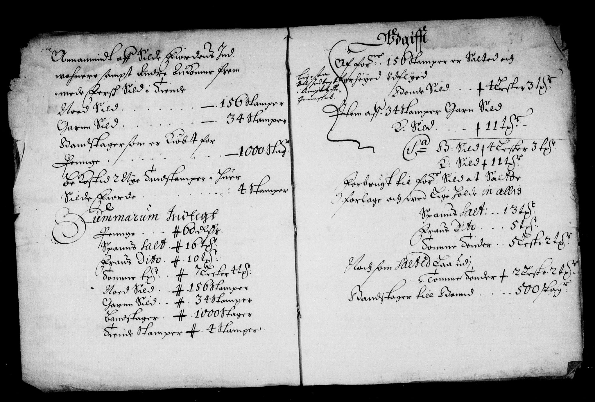 Rentekammeret inntil 1814, Reviderte regnskaper, Stiftamtstueregnskaper, Trondheim stiftamt og Nordland amt, AV/RA-EA-6044/R/Rd/L0019: Trondheim stiftamt, 1665-1666