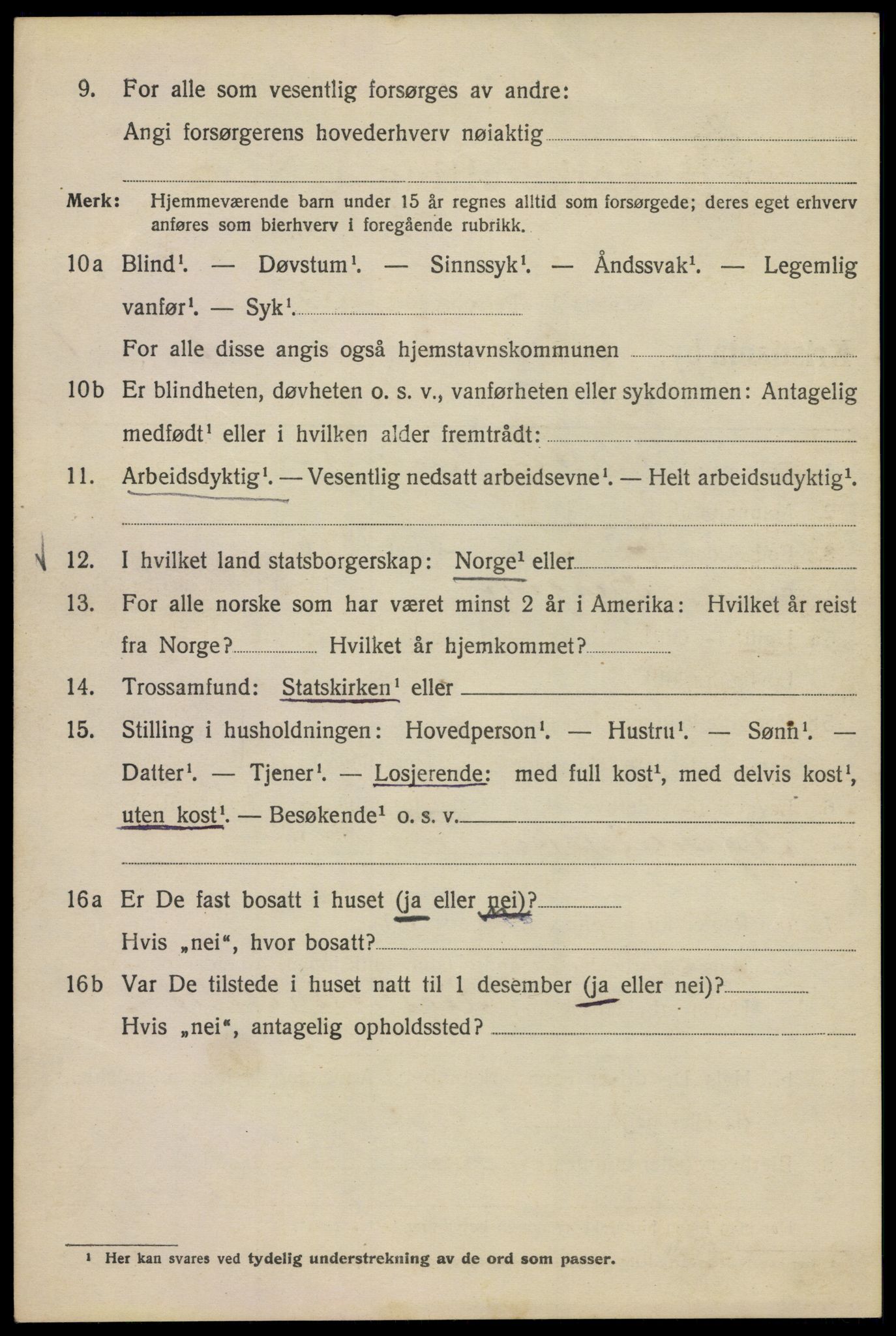 SAO, Folketelling 1920 for 0301 Kristiania kjøpstad, 1920, s. 417104