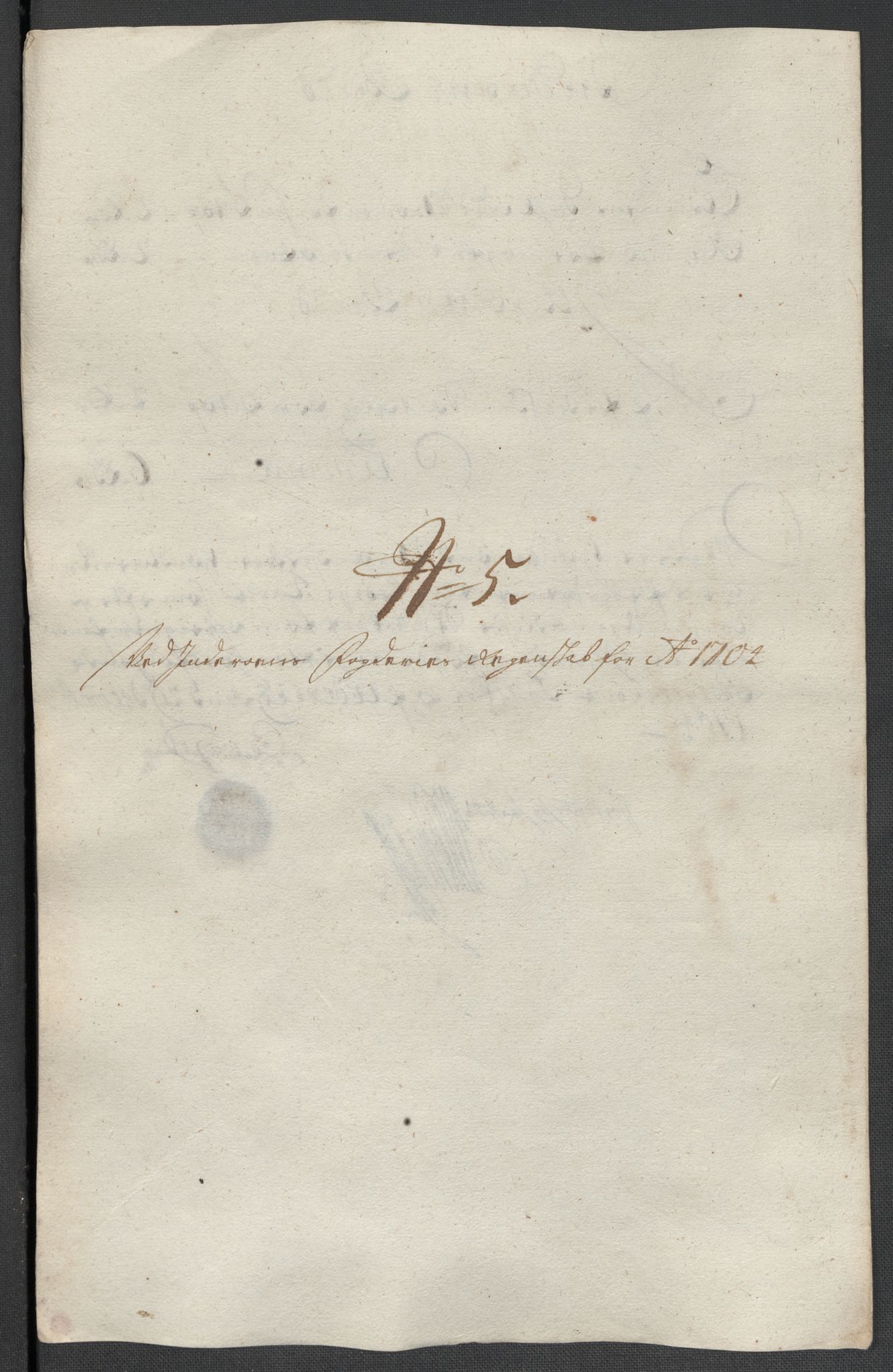 Rentekammeret inntil 1814, Reviderte regnskaper, Fogderegnskap, AV/RA-EA-4092/R63/L4313: Fogderegnskap Inderøy, 1703-1704, s. 478