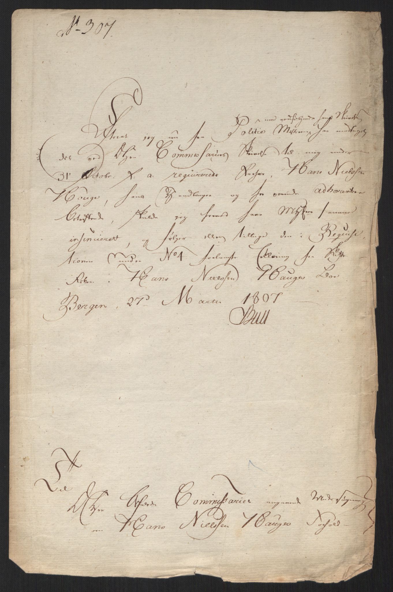 Justisdepartementet, Kommisjon i saken mot Hans Nielsen Hauge 1804, AV/RA-S-1151/D/L0004: Hans Nielsen Hauges sak, 1813, s. 686