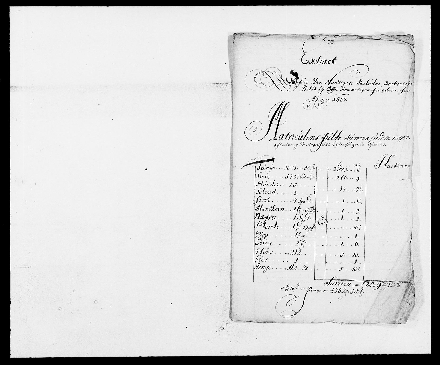 Rentekammeret inntil 1814, Reviderte regnskaper, Fogderegnskap, AV/RA-EA-4092/R12/L0697: Fogderegnskap Øvre Romerike, 1682-1683, s. 217