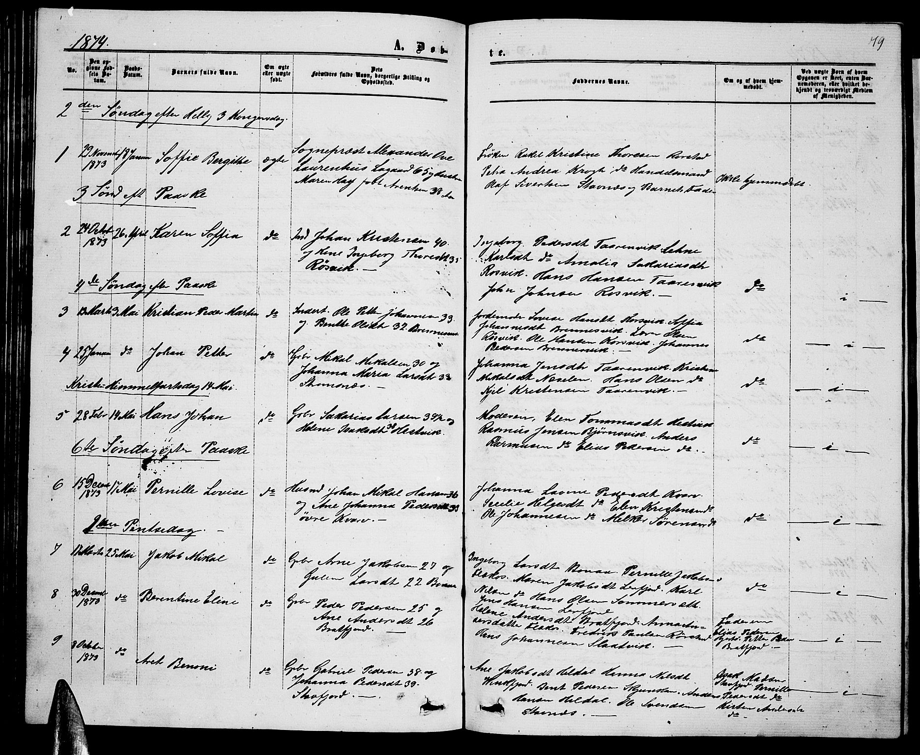 Ministerialprotokoller, klokkerbøker og fødselsregistre - Nordland, AV/SAT-A-1459/853/L0775: Klokkerbok nr. 853C03, 1859-1877, s. 79