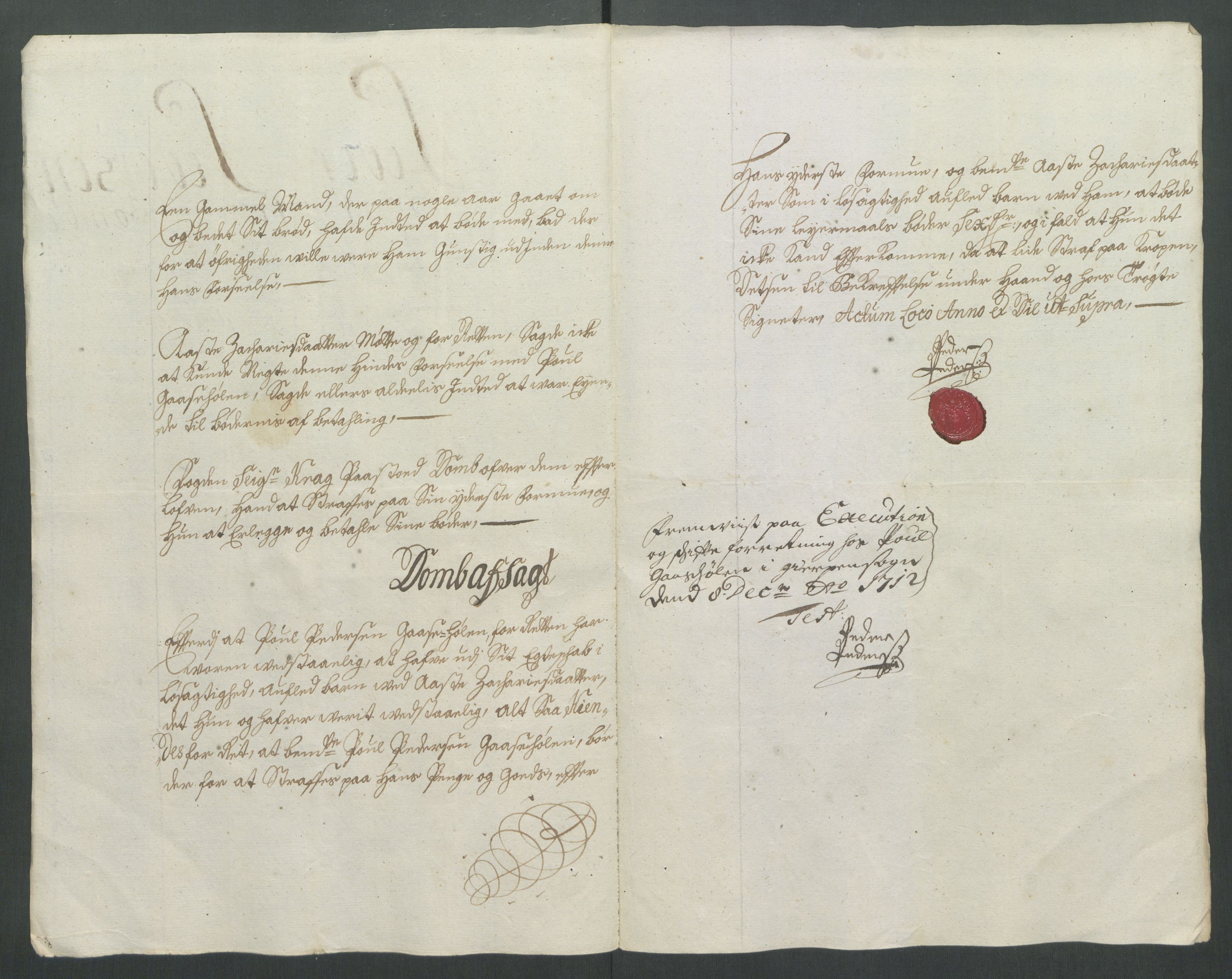 Rentekammeret inntil 1814, Reviderte regnskaper, Fogderegnskap, AV/RA-EA-4092/R36/L2123: Fogderegnskap Øvre og Nedre Telemark og Bamble, 1712, s. 238