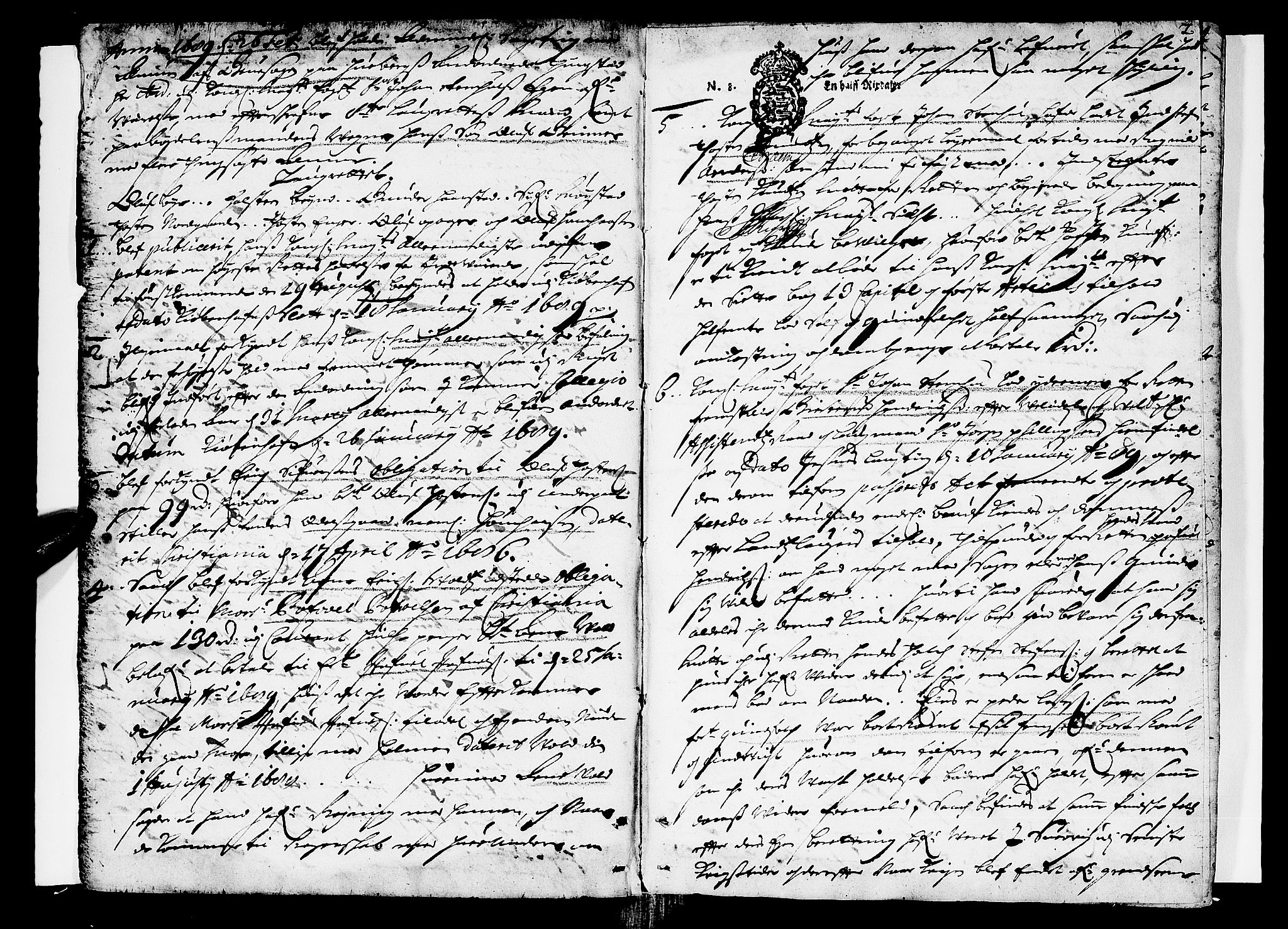 Solør og Østerdalen sorenskriveri, AV/SAH-TING-024/G/Gb/L0027: Tingbok, 1689, s. 1b-2a