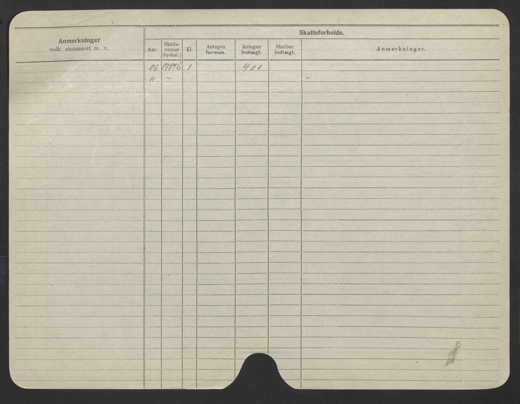 Oslo folkeregister, Registerkort, AV/SAO-A-11715/F/Fa/Fac/L0019: Kvinner, 1906-1914, s. 840b
