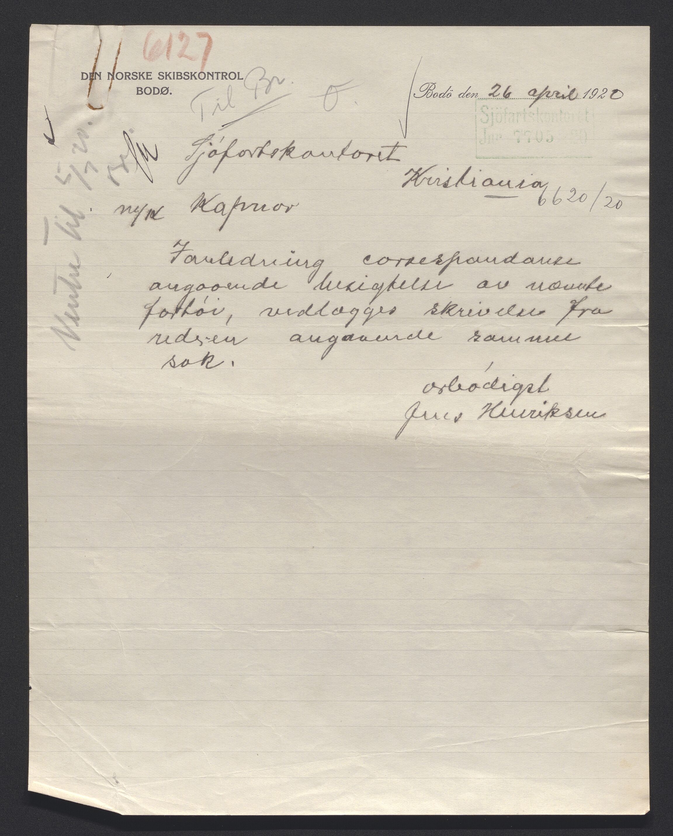Sjøfartsdirektoratet med forløpere, skipsmapper slettede skip, AV/RA-S-4998/F/Fa/L0588: --, 1866-1928, s. 19